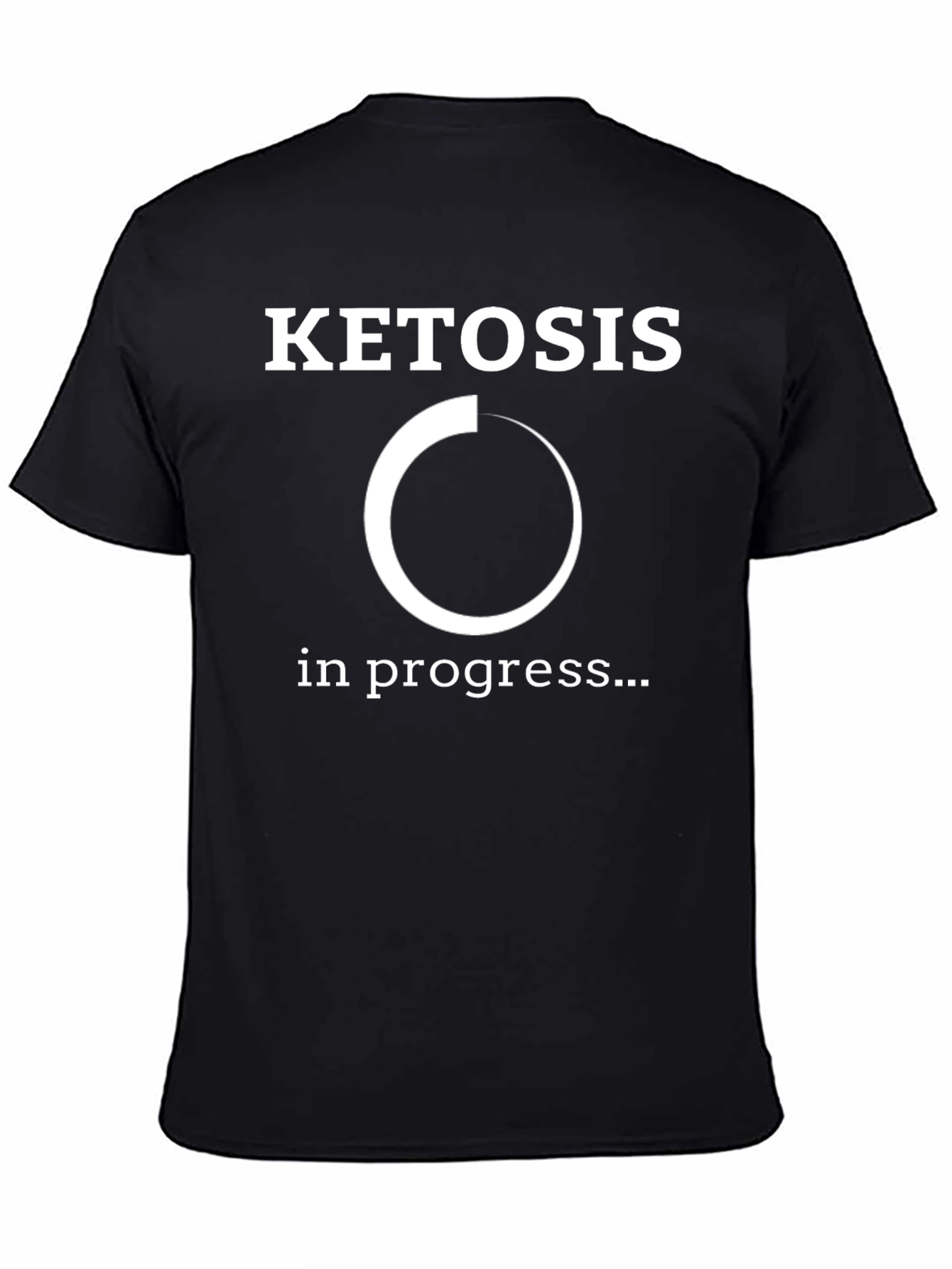 Ketosis in Progress Black T-Shirt
