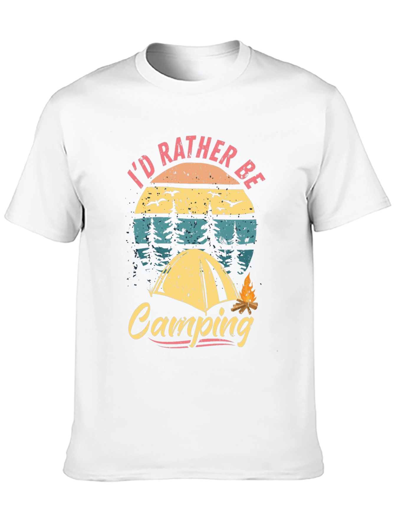 Camping Graphic T-Shirt - Outdoors Adventure Tee