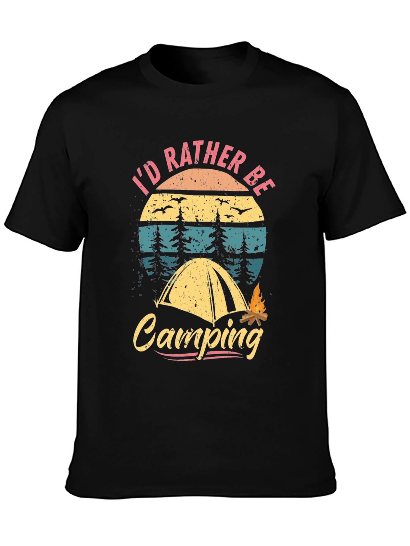 Camping Graphic T-Shirt - Outdoors Adventure Tee