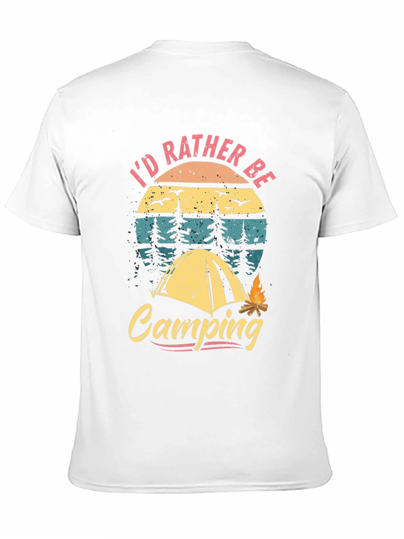 Camping Graphic T-Shirt - Outdoors Adventure Tee