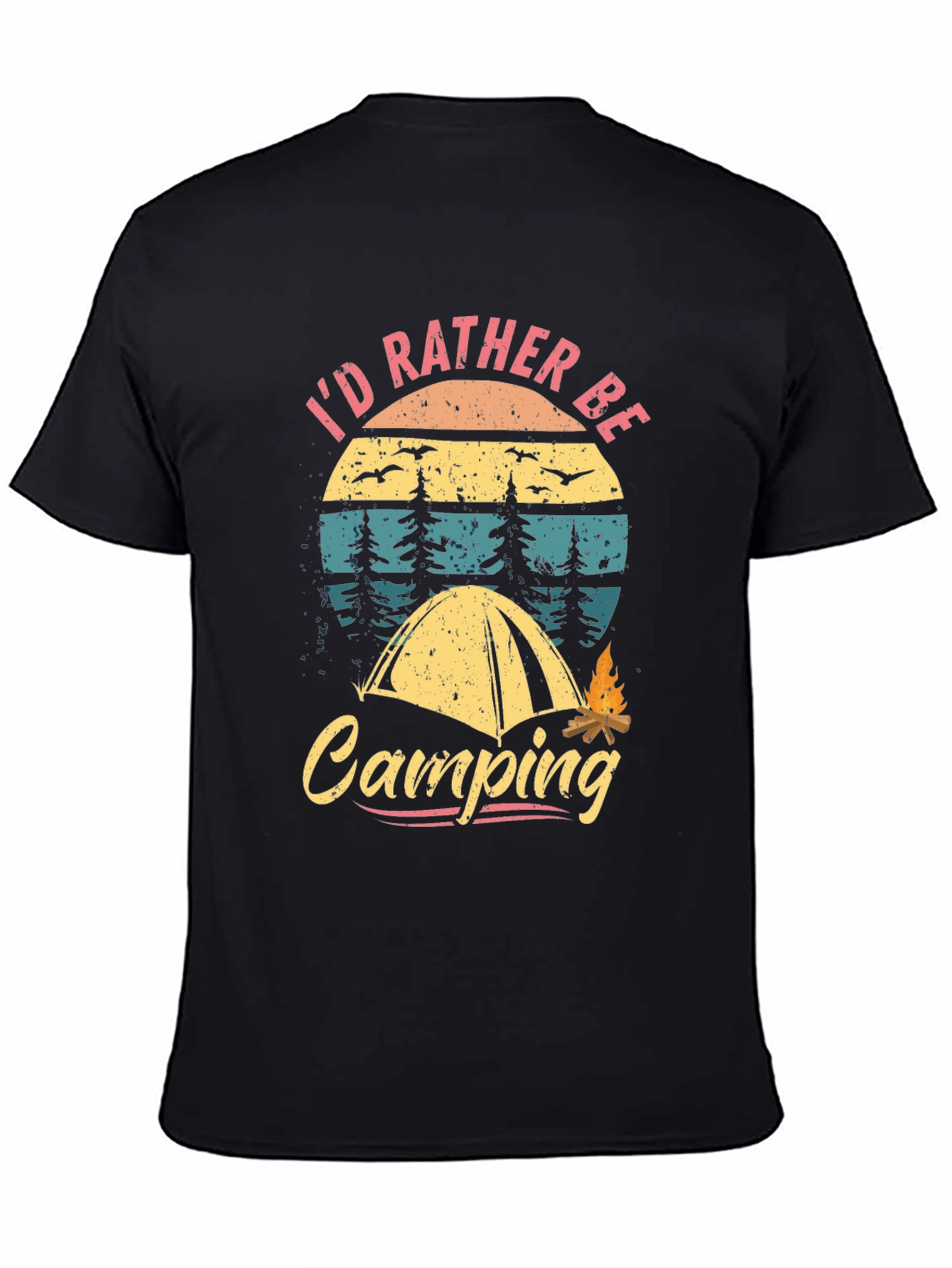 Camping Graphic T-Shirt - Outdoors Adventure Tee