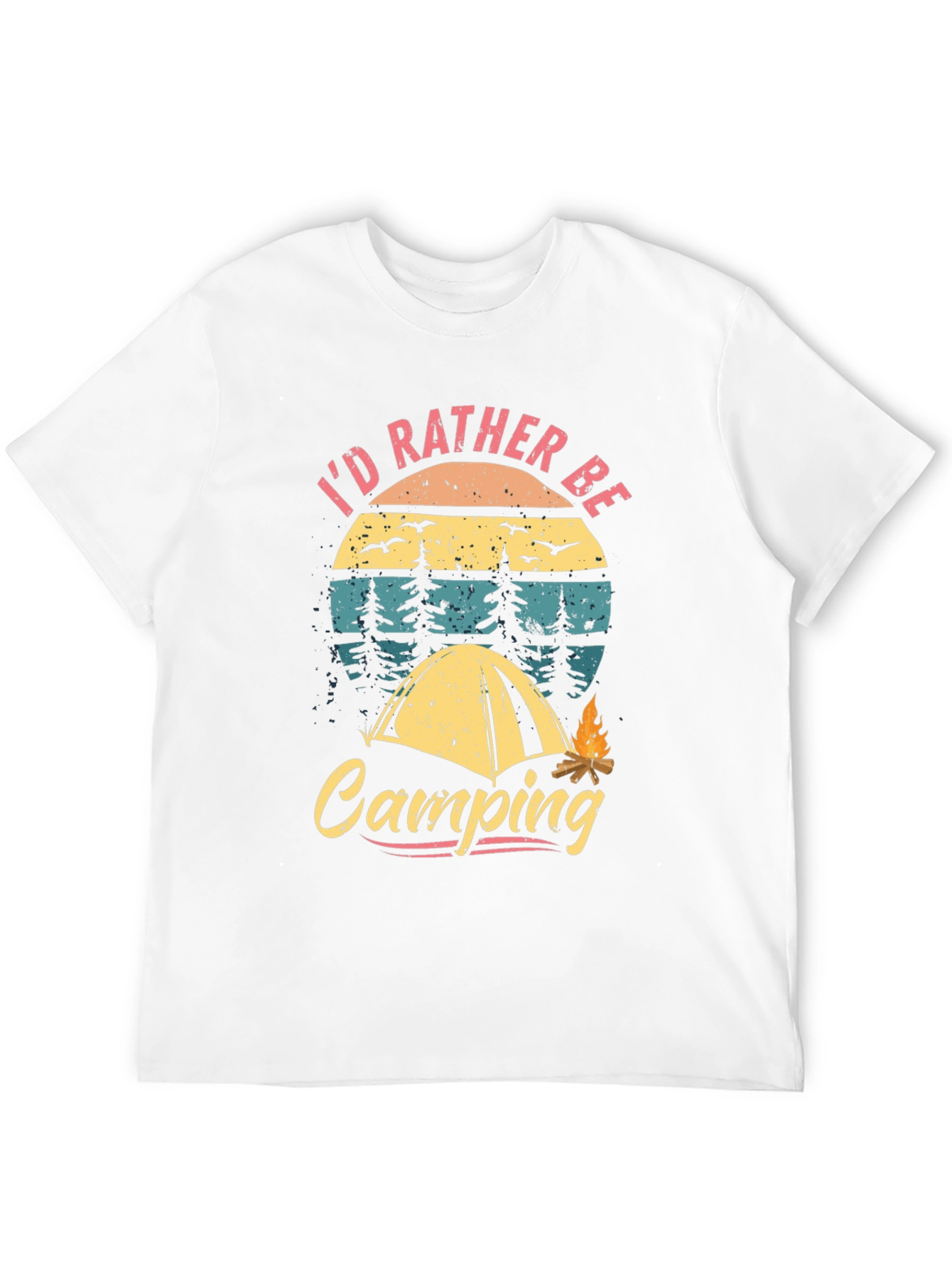 Camping Graphic T-Shirt - Outdoors Adventure Tee