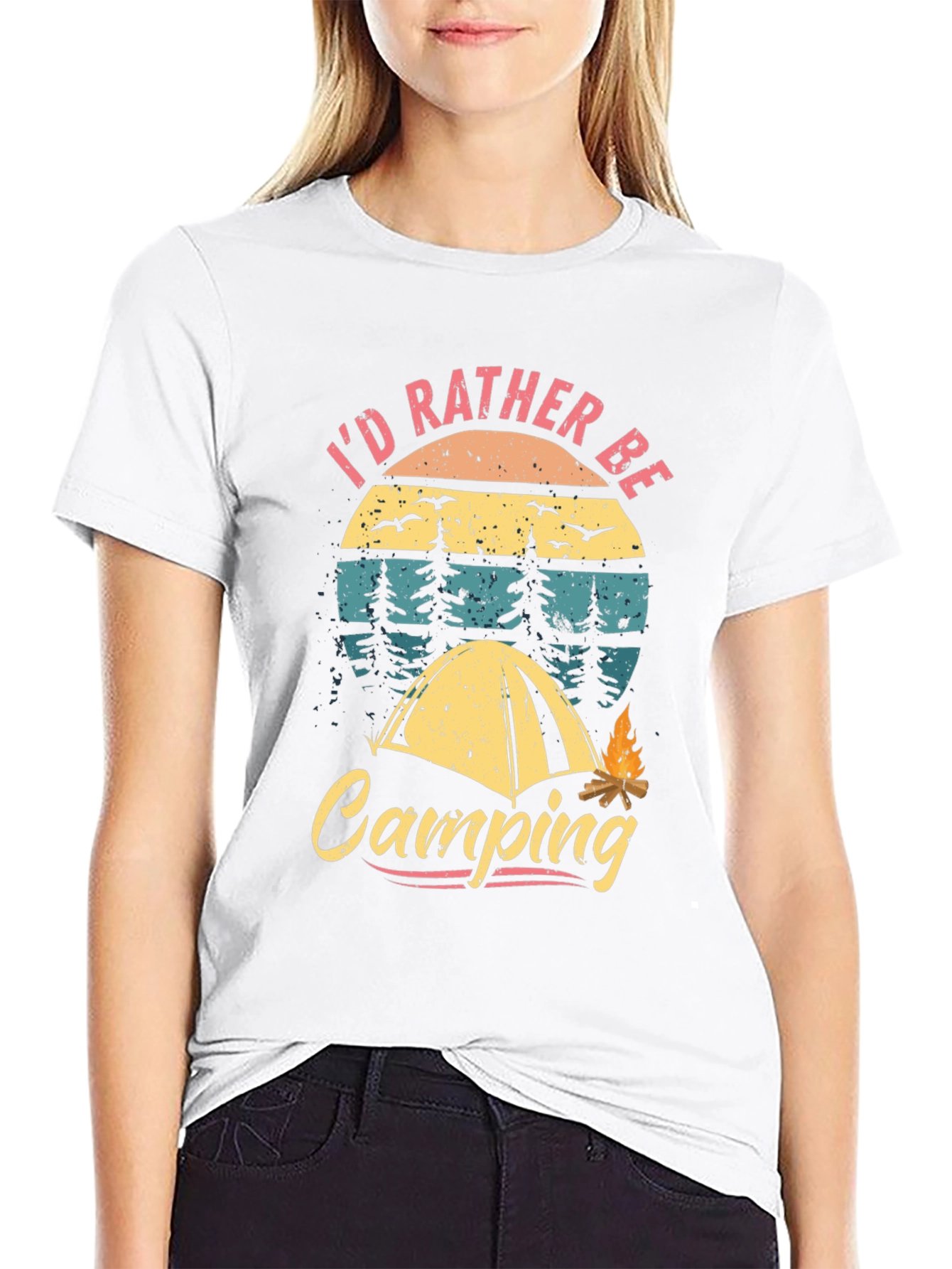 Camping Graphic T-Shirt - Outdoors Adventure Tee