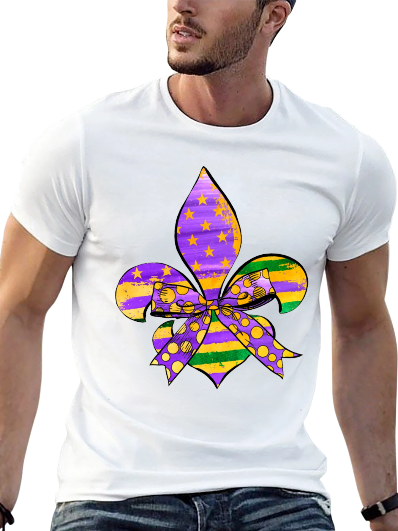 Mardi Gras Fleur-de-lis T-Shirt
