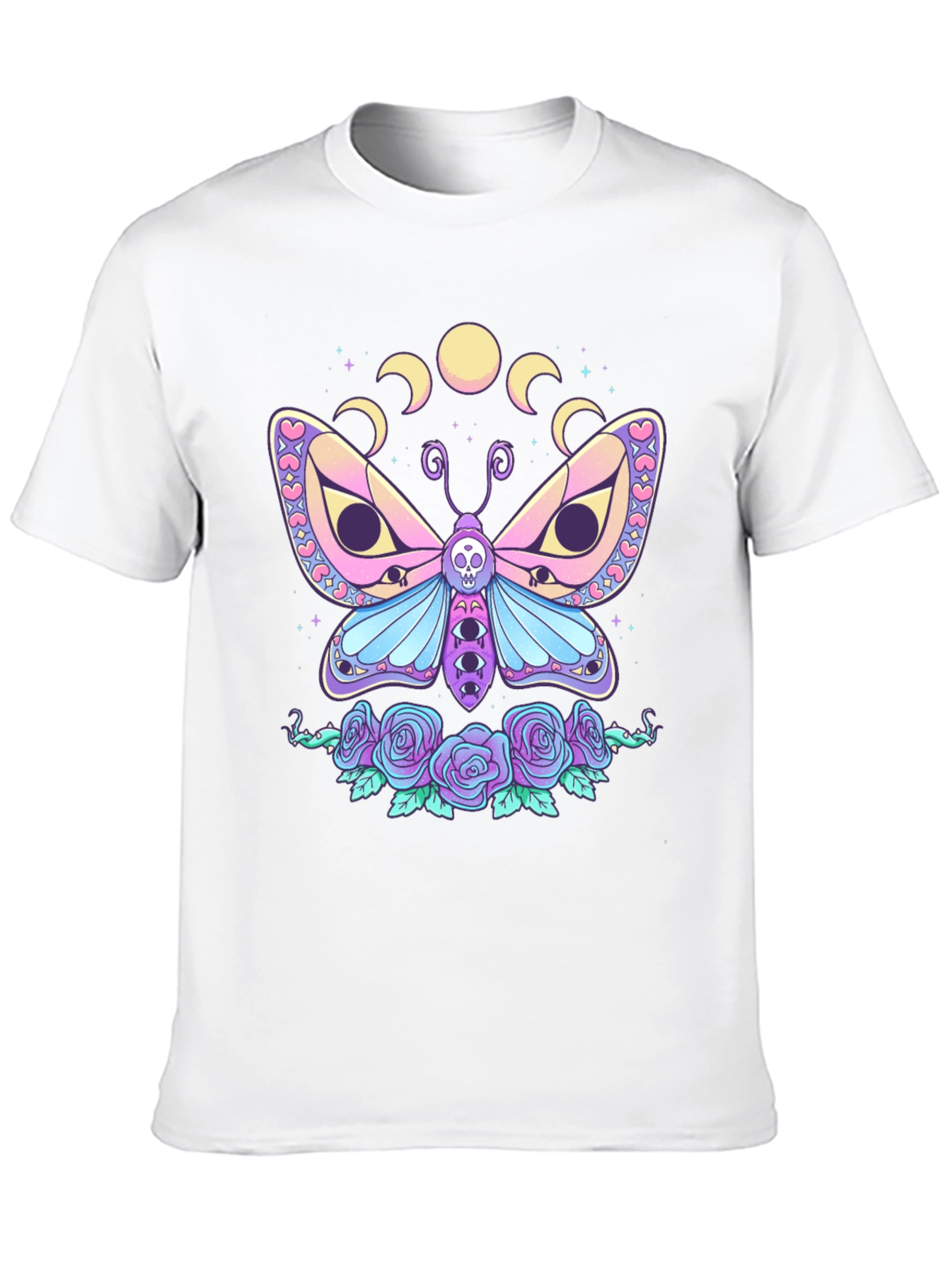 Pastel Goth Moth T-Shirt