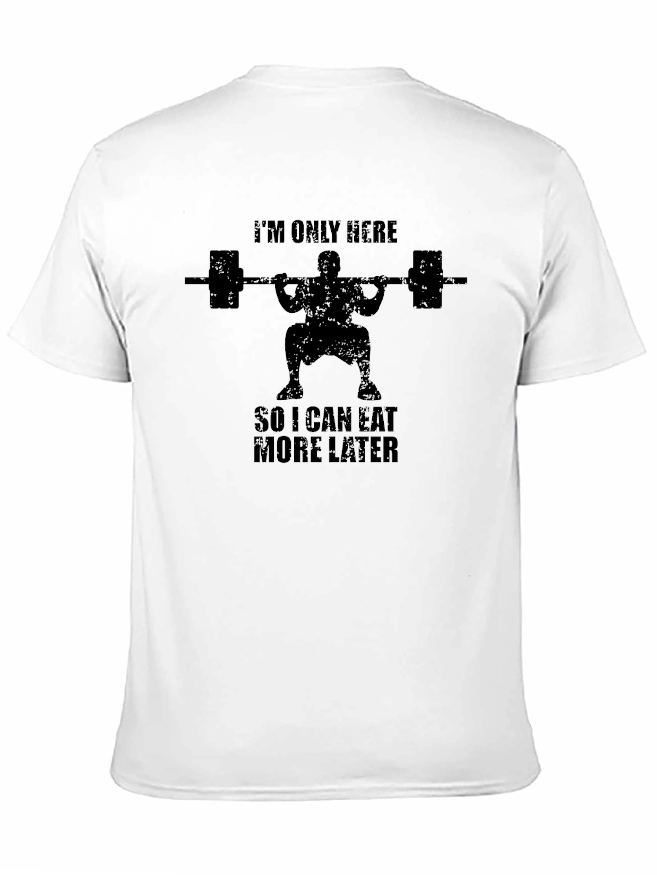 Gym Humor T-Shirt - Eat More Later