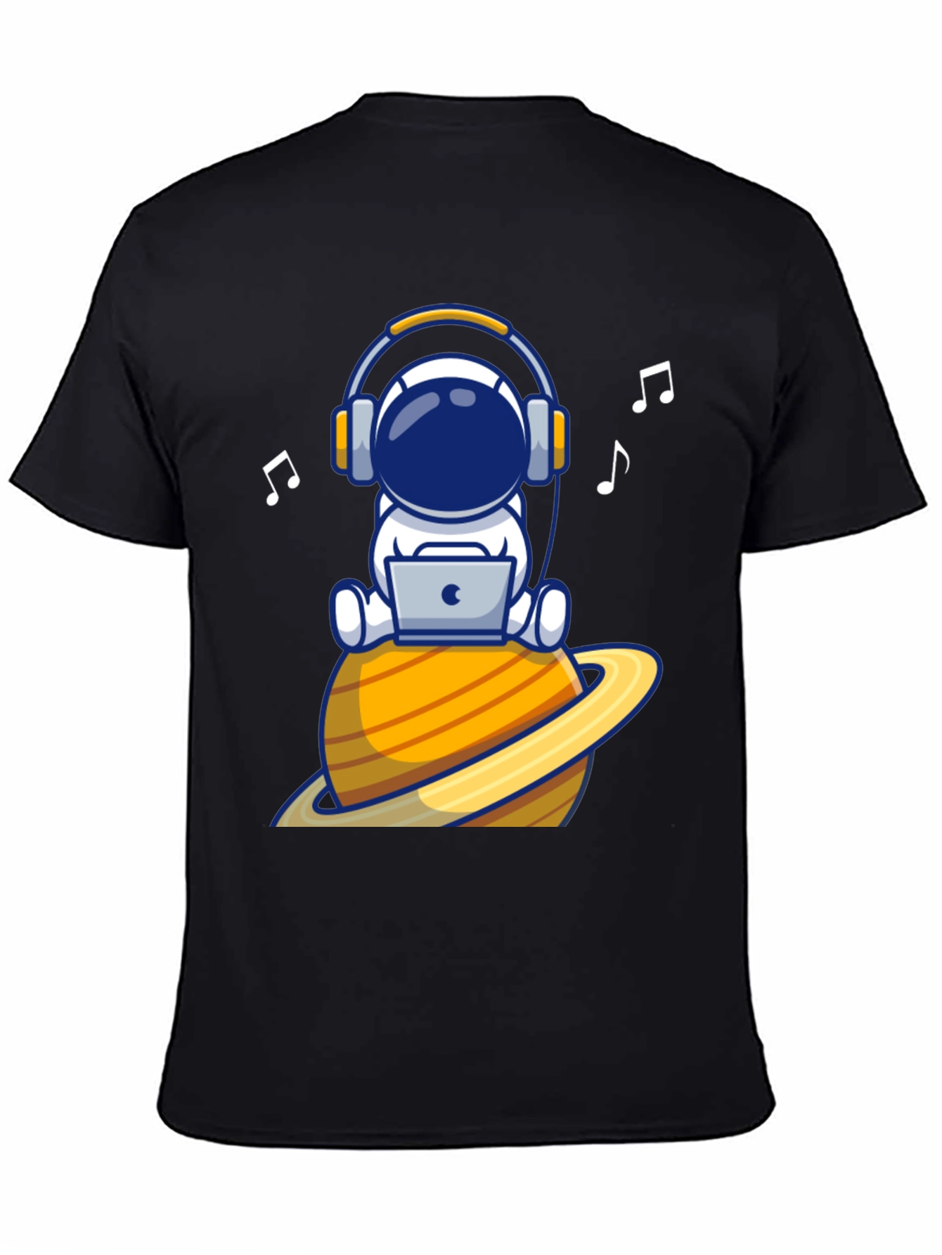 Astronaut DJ Graphic Tee - Space Tunes T-Shirt