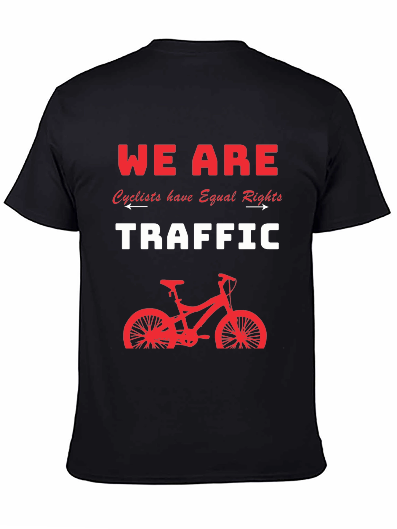 Cyclist Equal Rights Graphic Tee