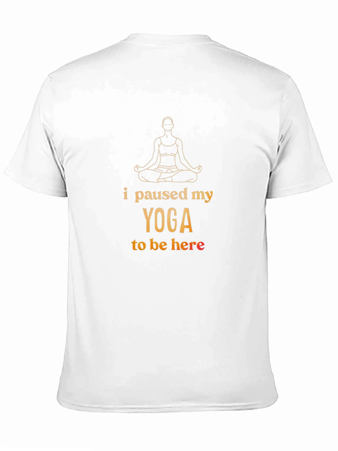 Yoga Pause T-Shirt - Funny Meditating Tee