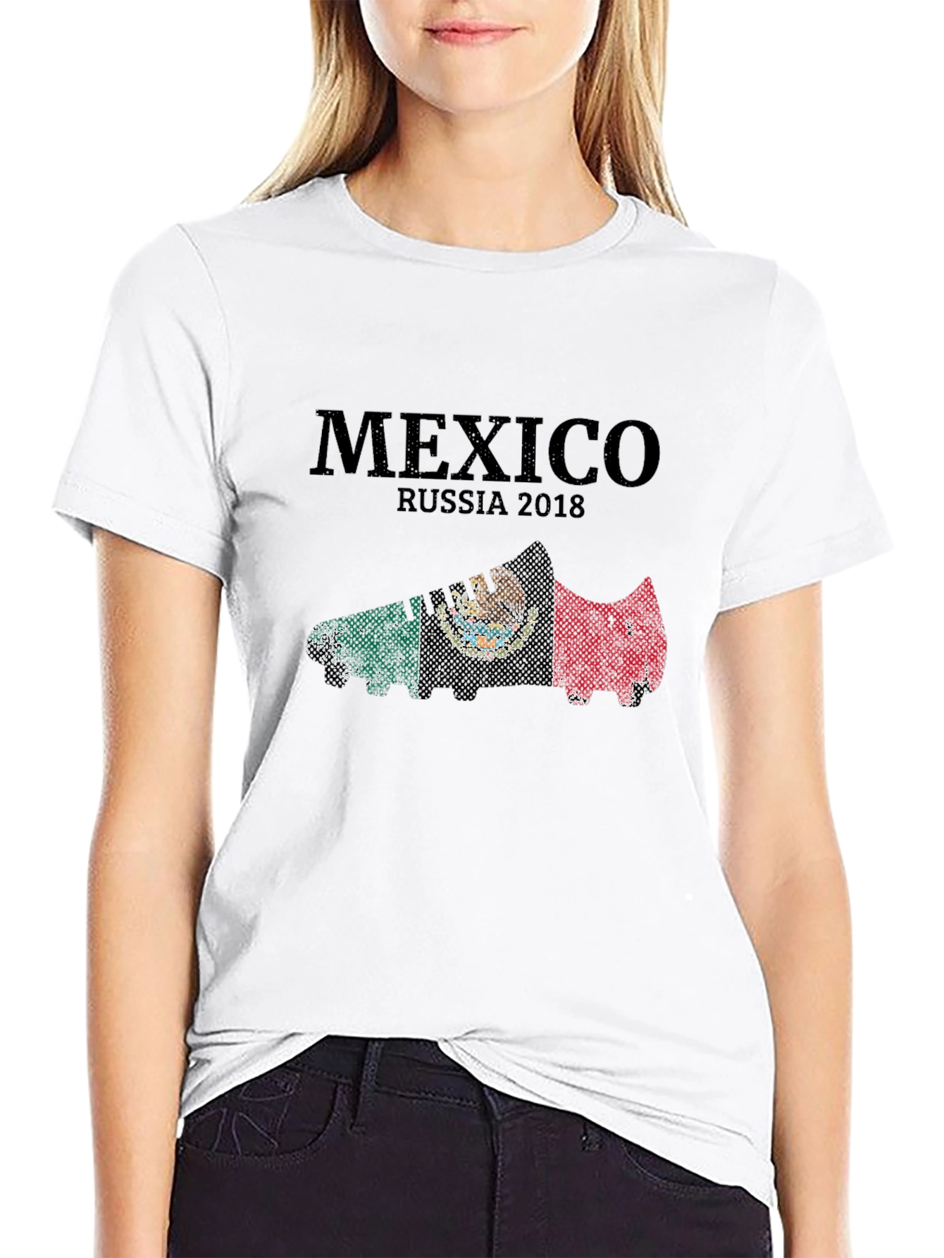Mexico Russia 2018 Soccer T-Shirt