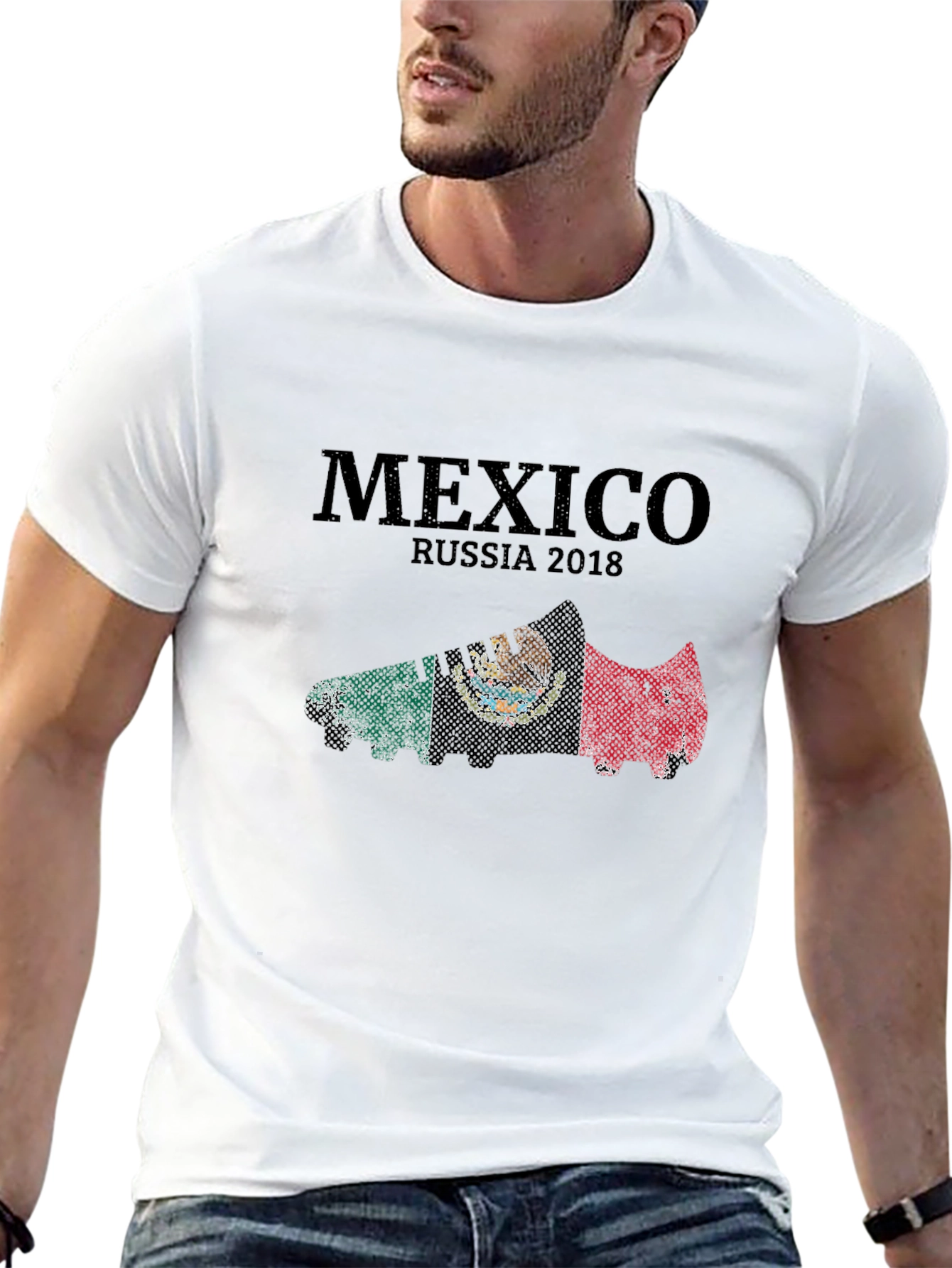 Mexico Russia 2018 Soccer T-Shirt