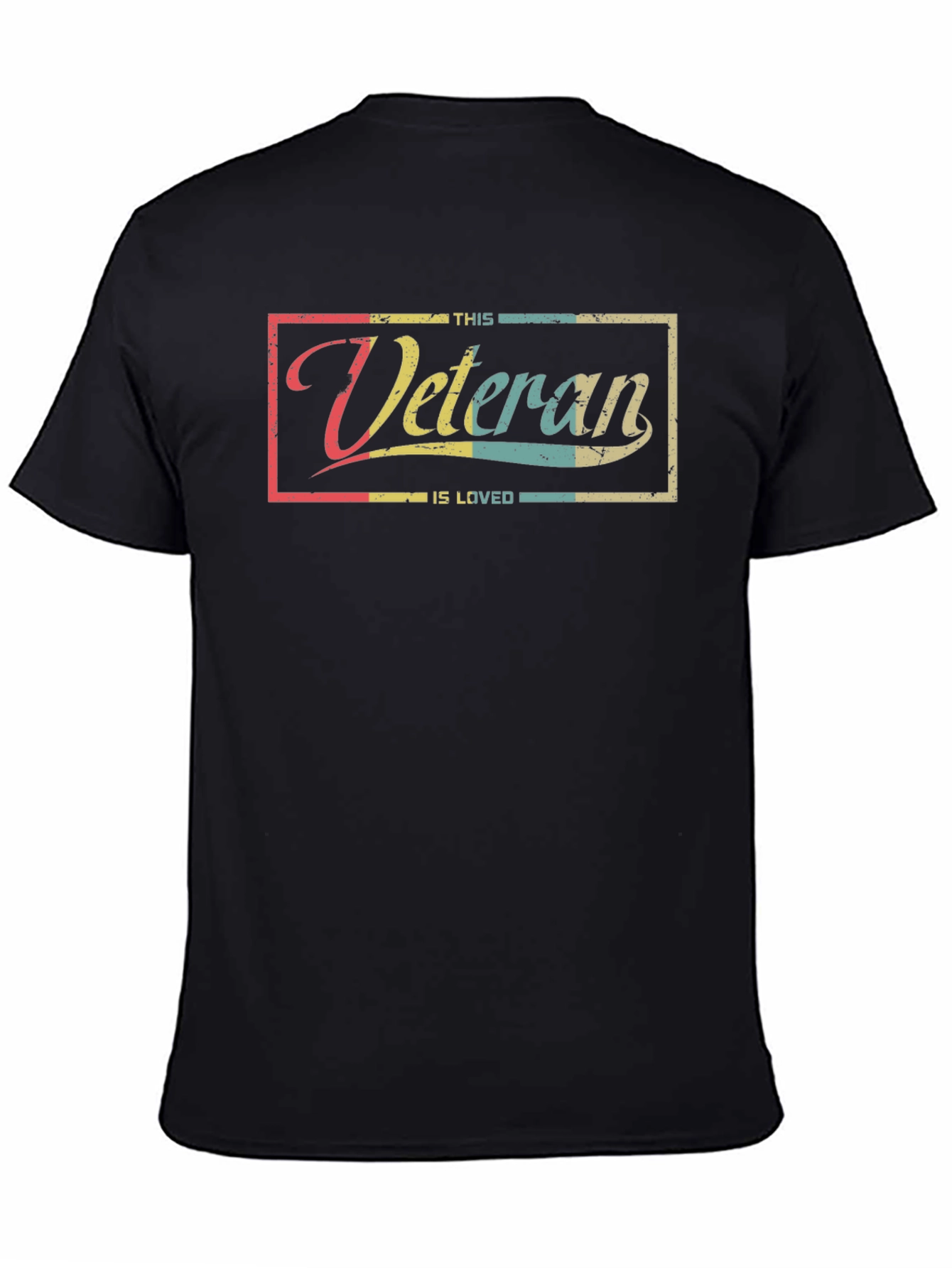 This Veteran Is Loved - Retro Graphic T-Shirt
