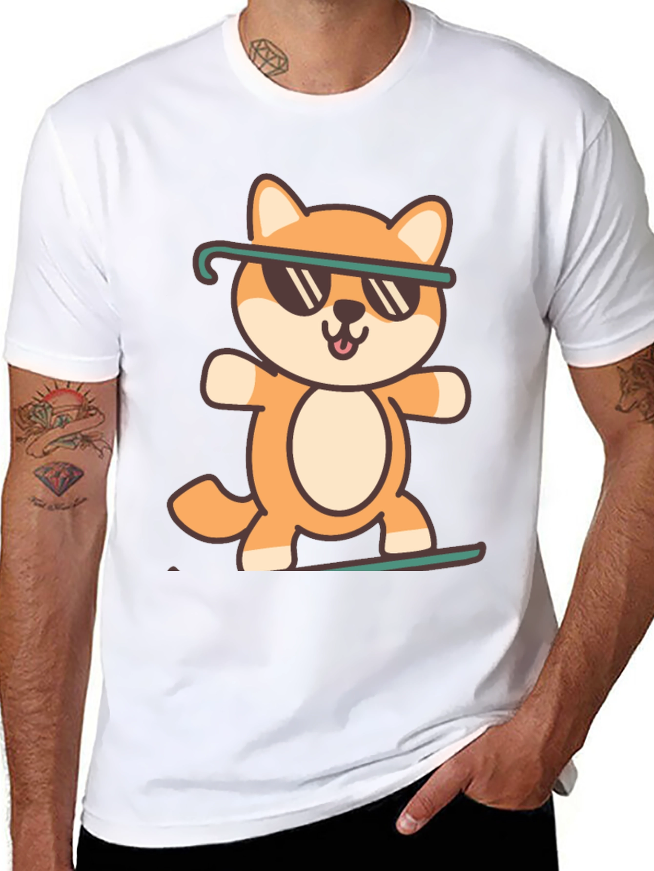 Cool Doge T-Shirt - Unisex Black Tee