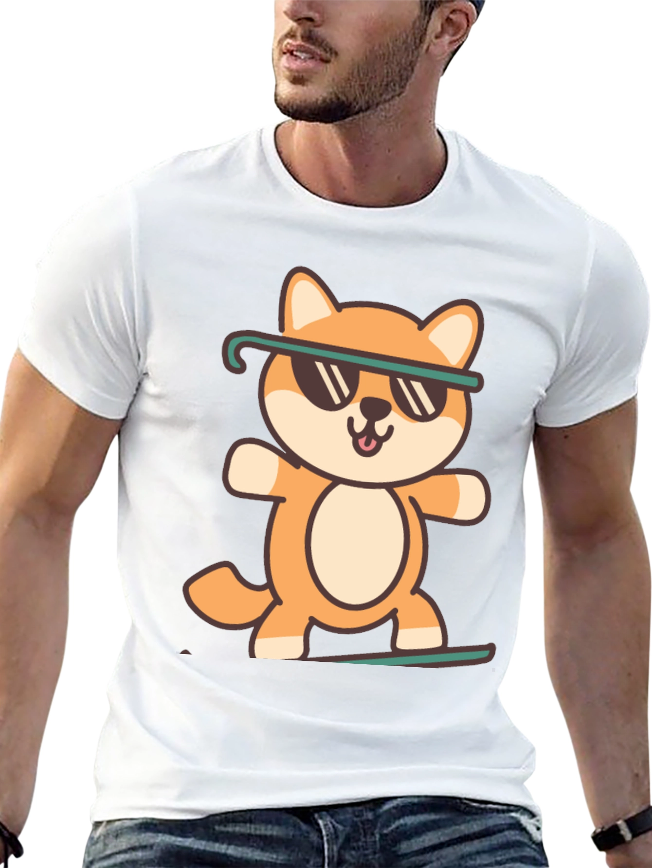 Cool Doge T-Shirt - Unisex Black Tee