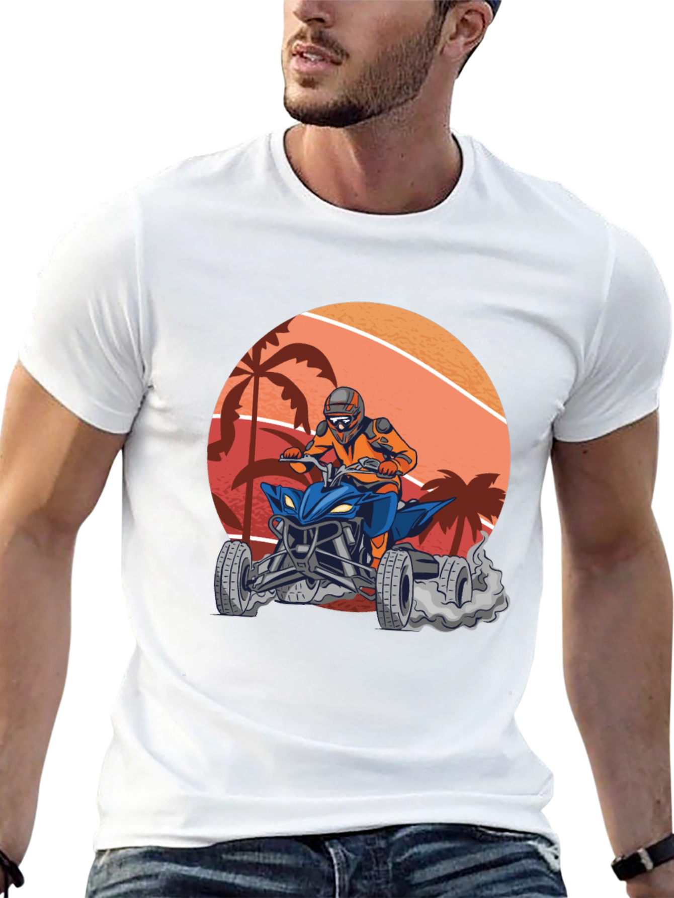 ATV Rider Graphic Tee - Adventure Ready Style