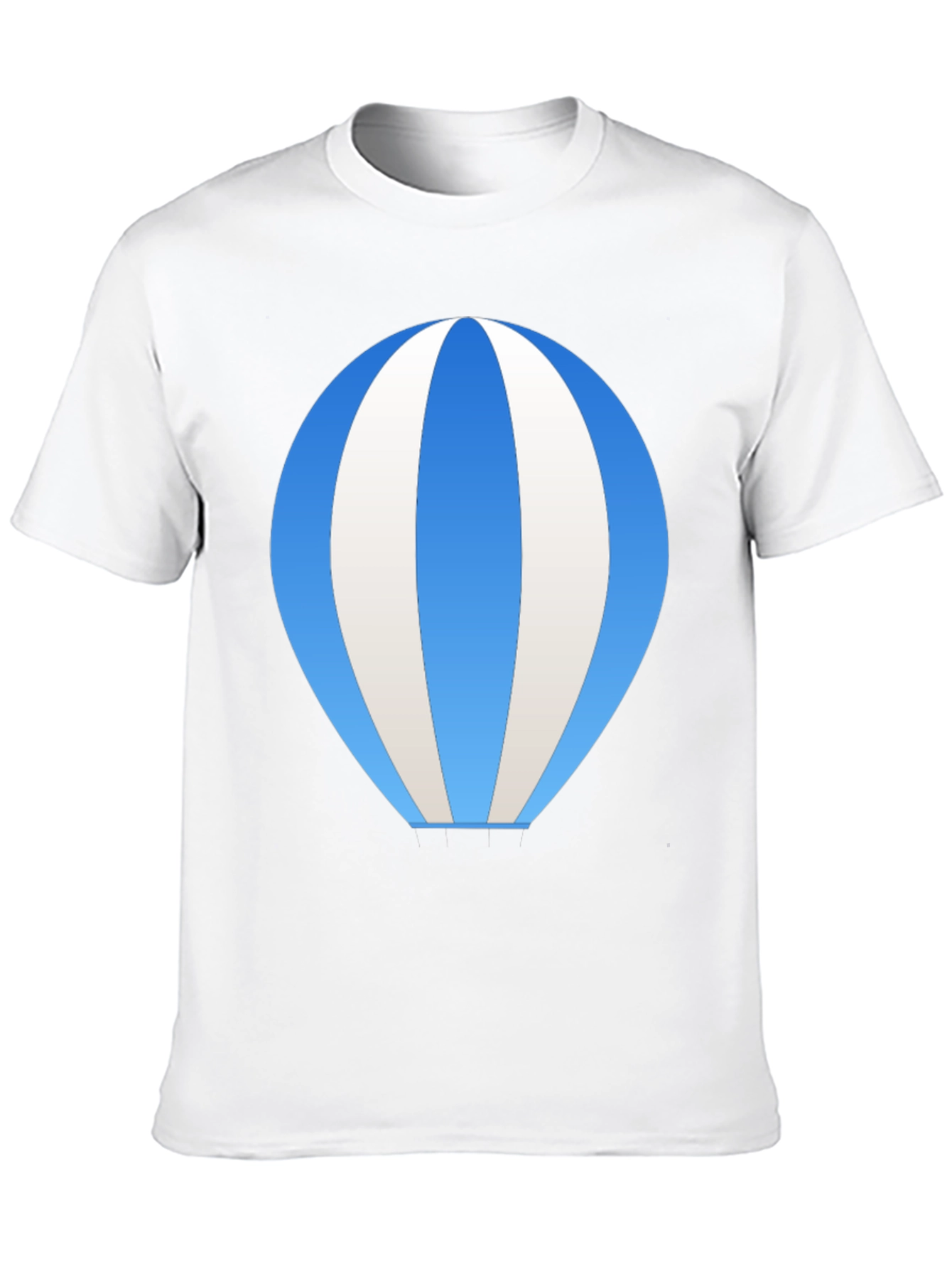 Blue Hot Air Balloon Graphic Tee