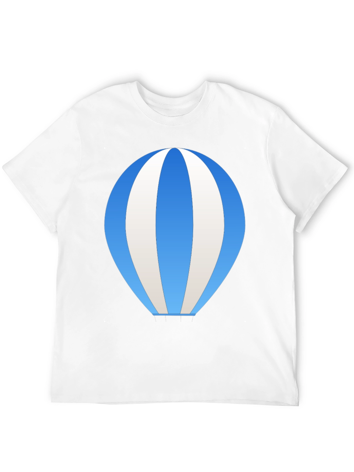 Blue Hot Air Balloon Graphic Tee