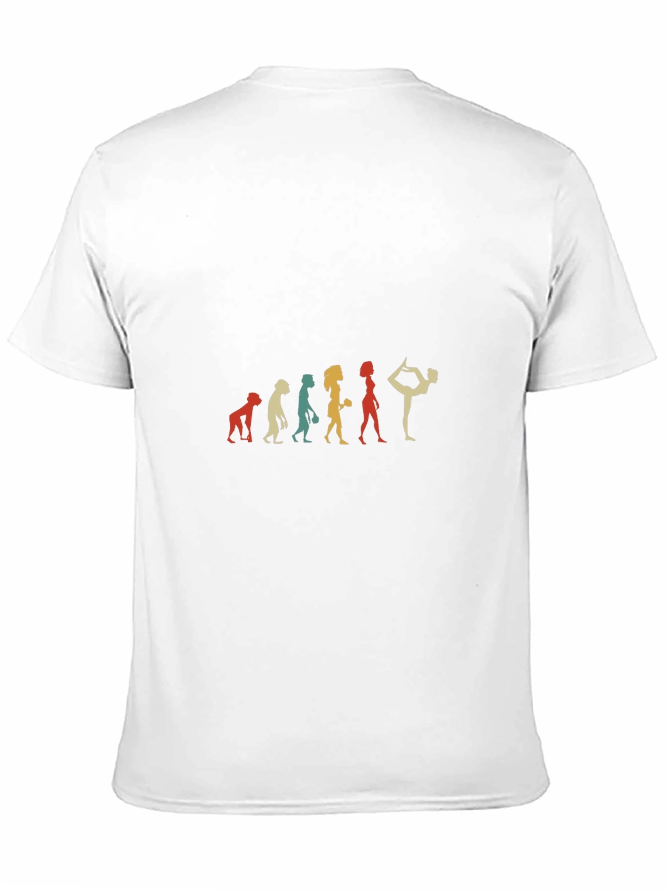 Yoga Evolution Graphic T-Shirt - Black