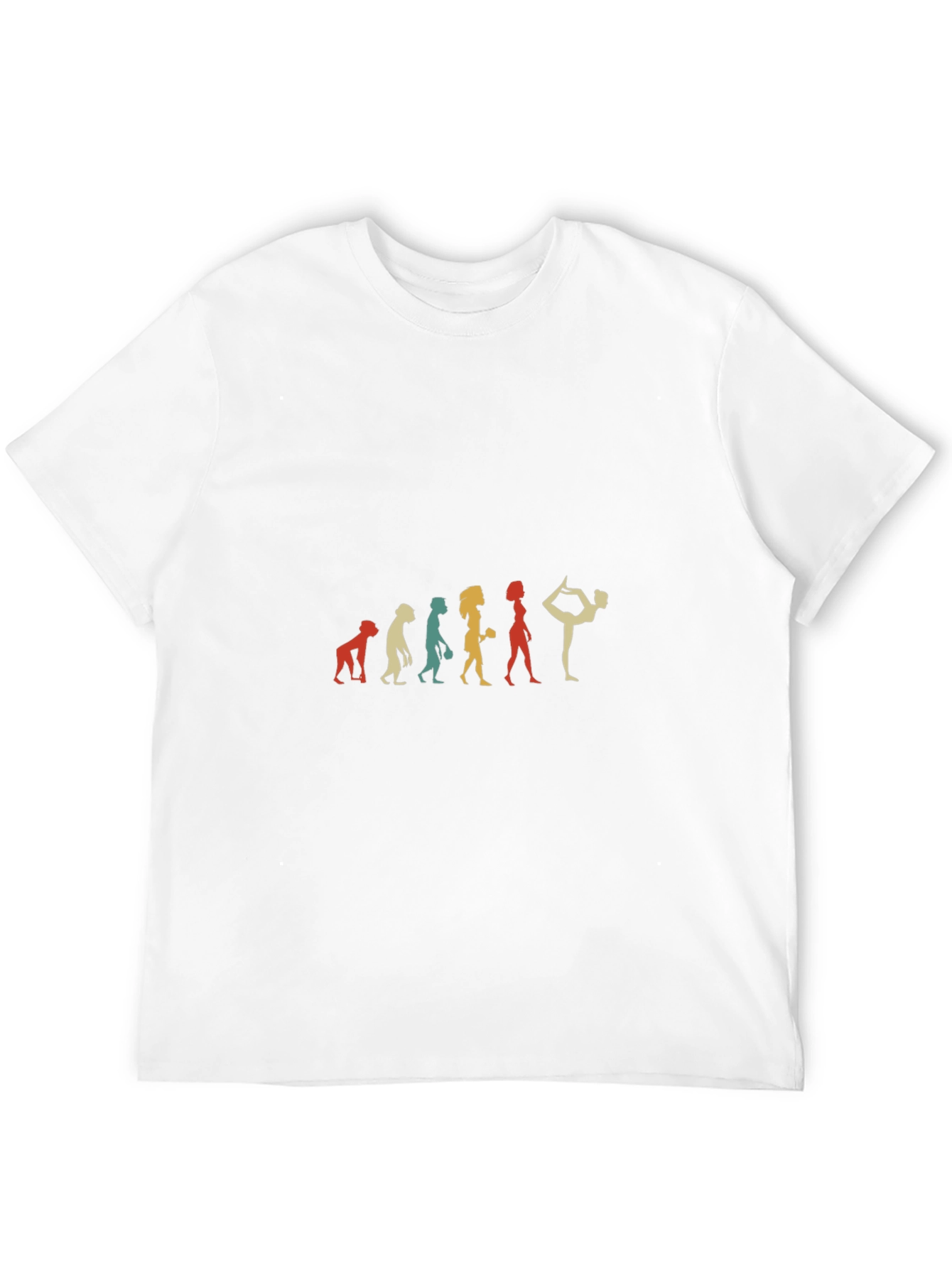 Yoga Evolution Graphic T-Shirt - Black