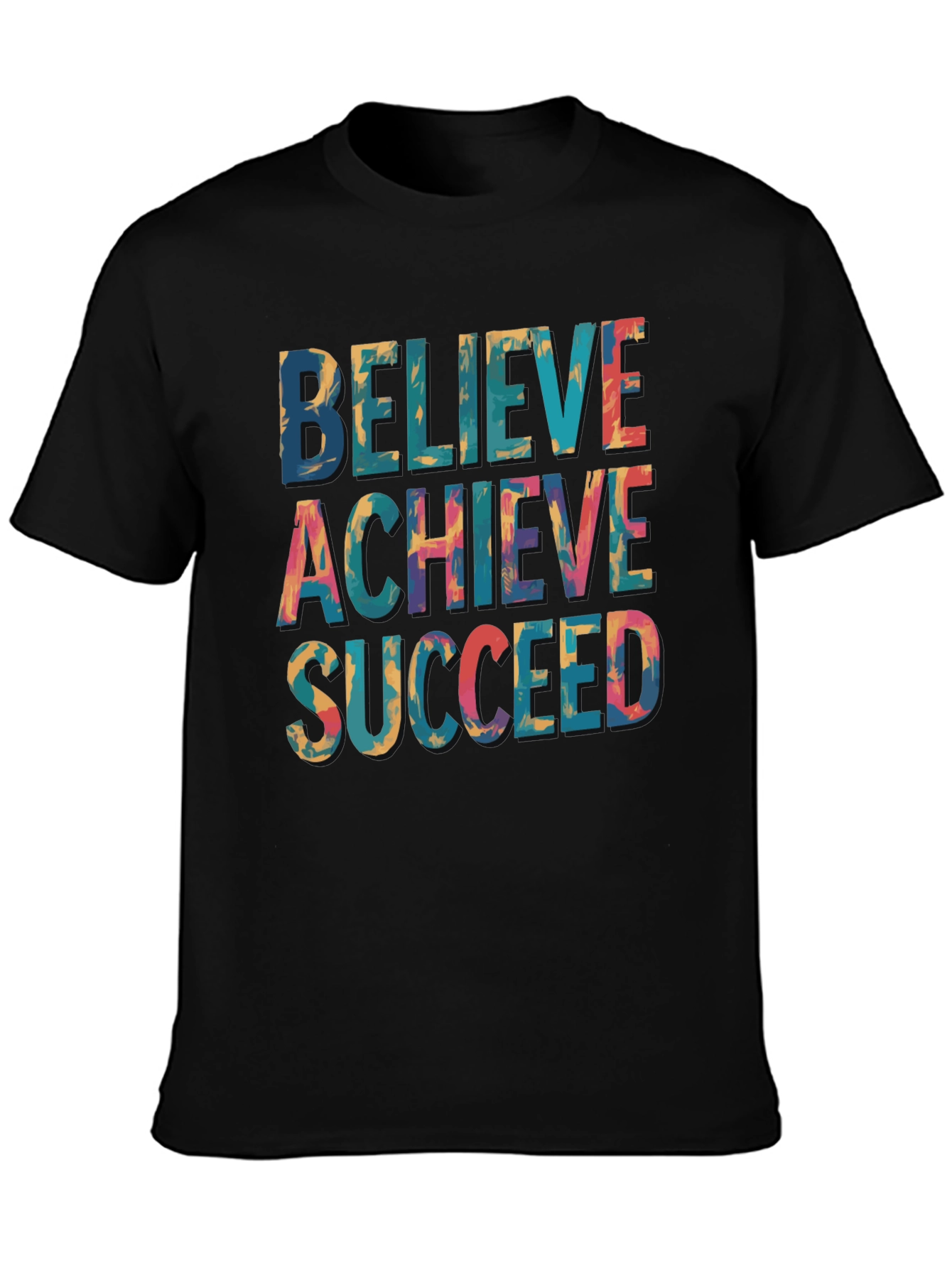 Believe Achieve Succeed Graphic Tee