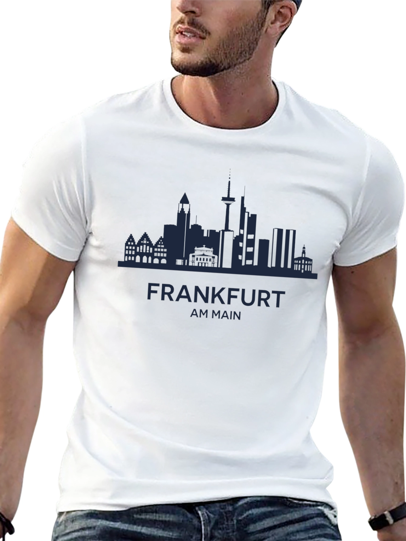 Frankfurt Am Main Skyline T-Shirt