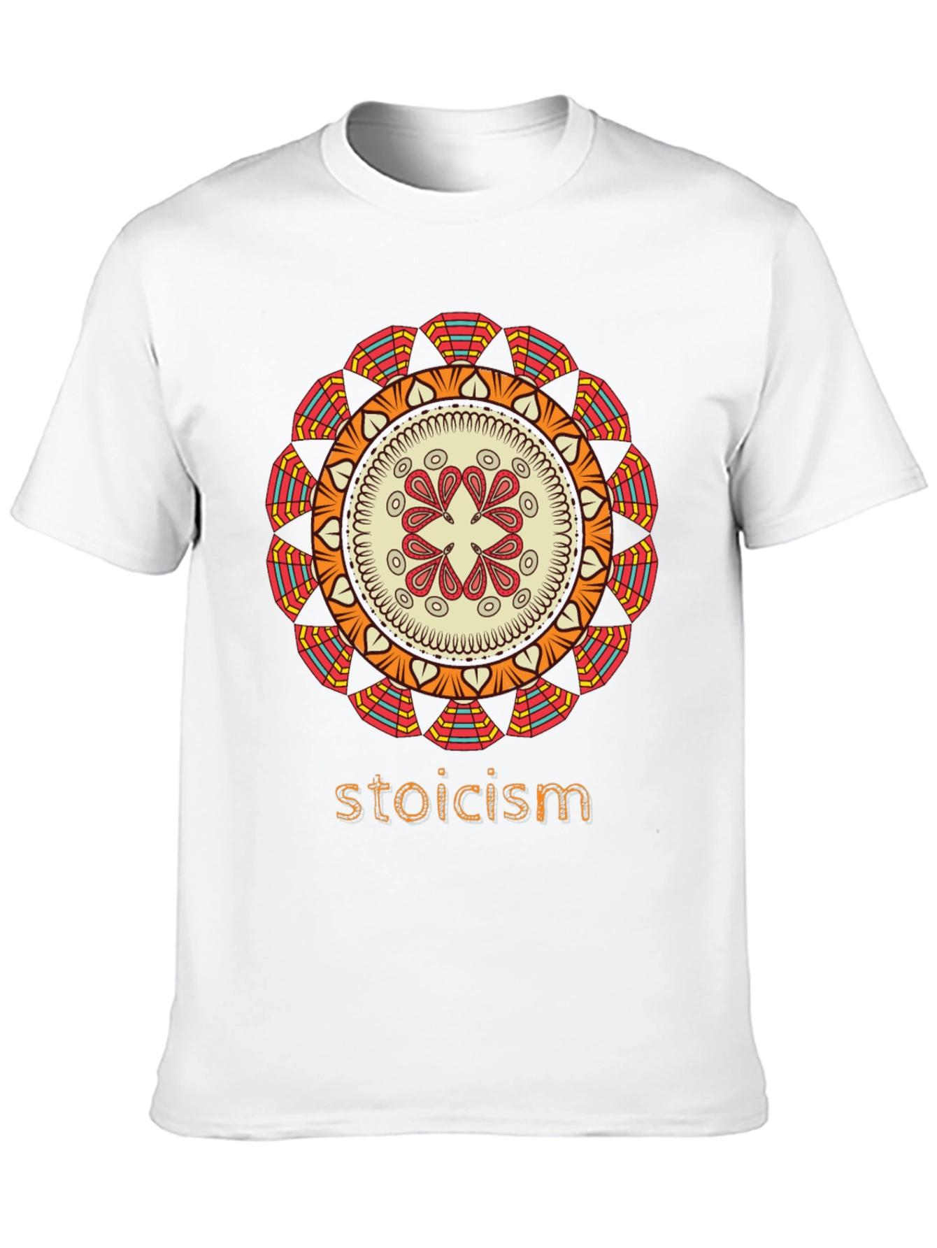 Stoicism Mandala Graphic T-Shirt - Stylish Unisex Tee