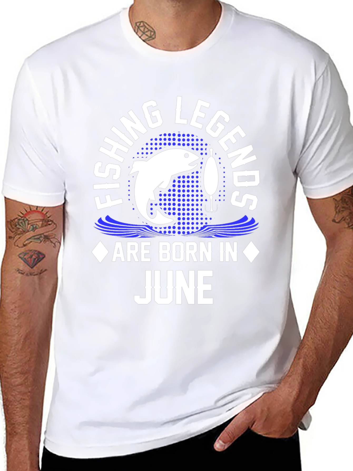 Fishing Legends Born in June T-Shirt