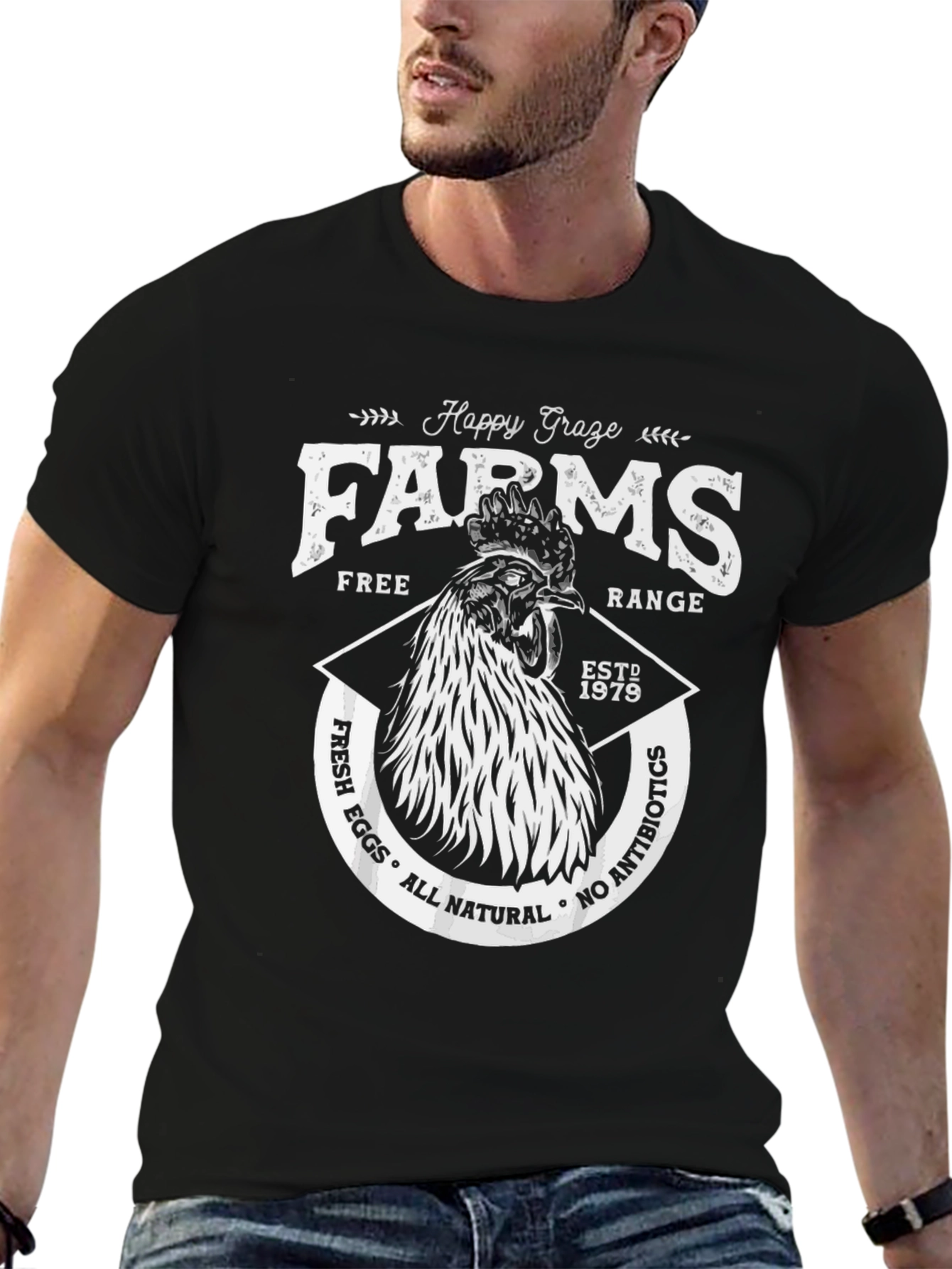 Happy Graze Farms Graphic Tee