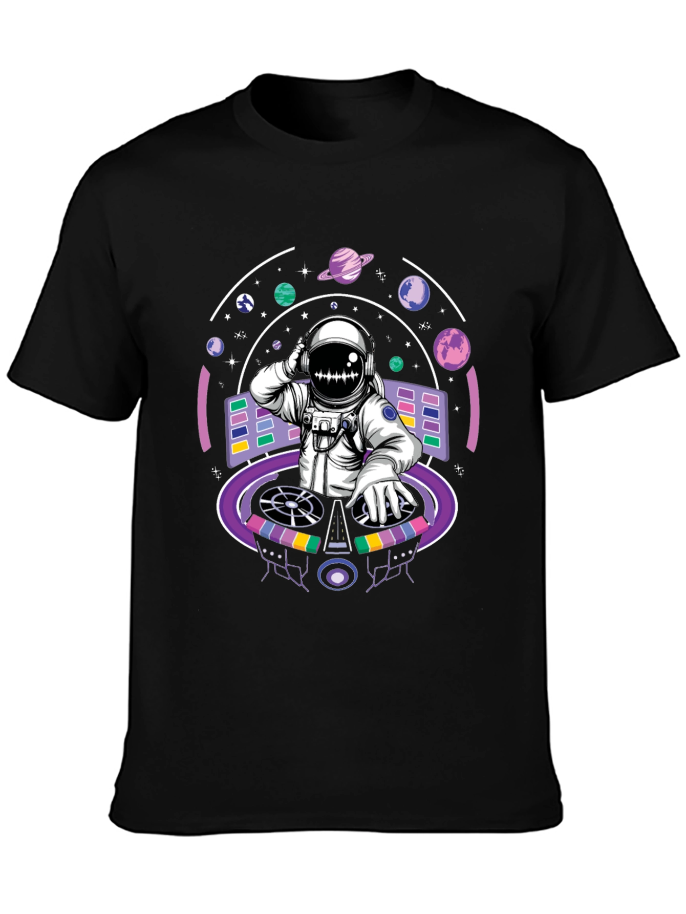 DJ Astronaut T-Shirt - Cosmic Beats
