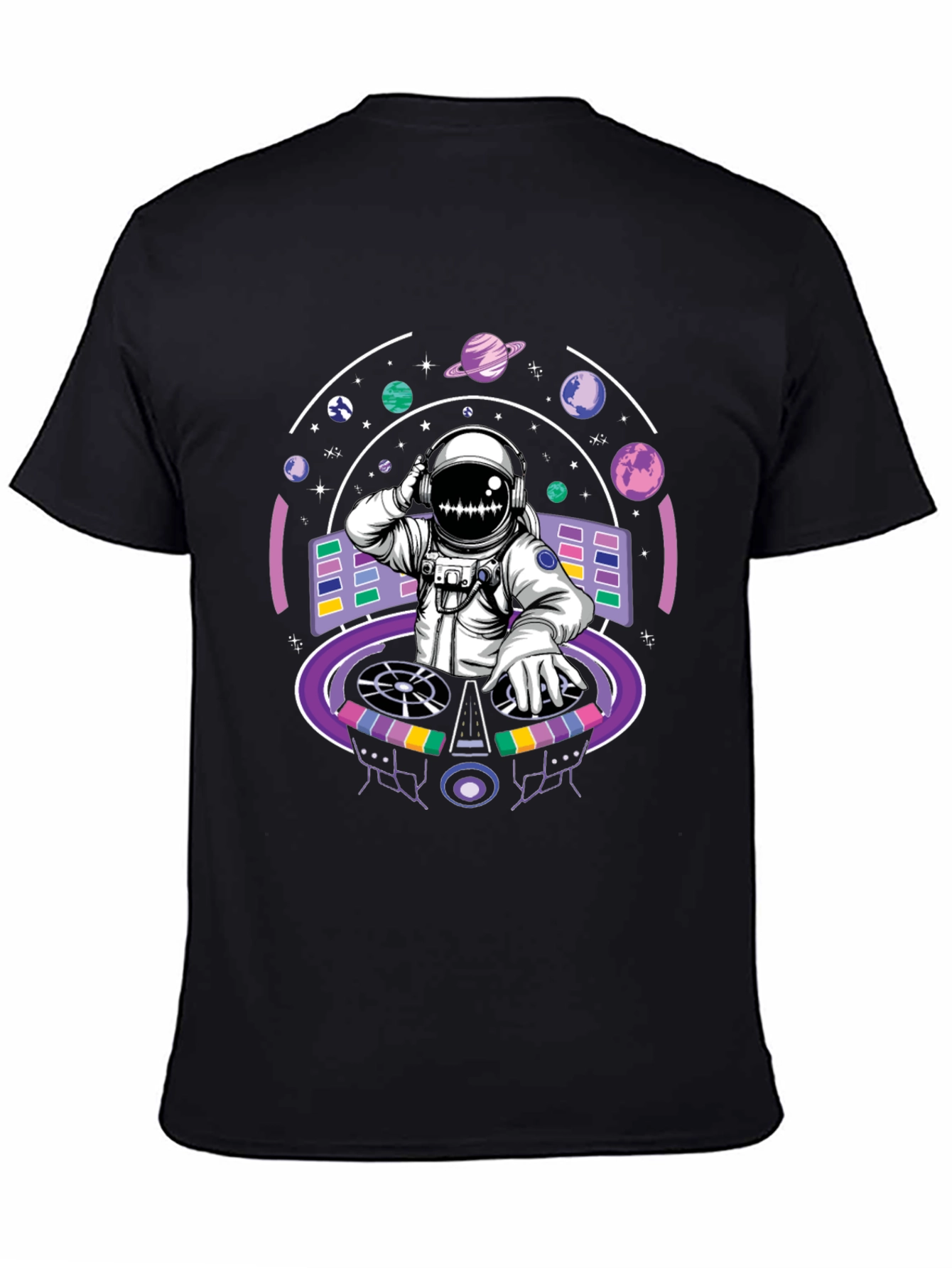 DJ Astronaut T-Shirt - Cosmic Beats