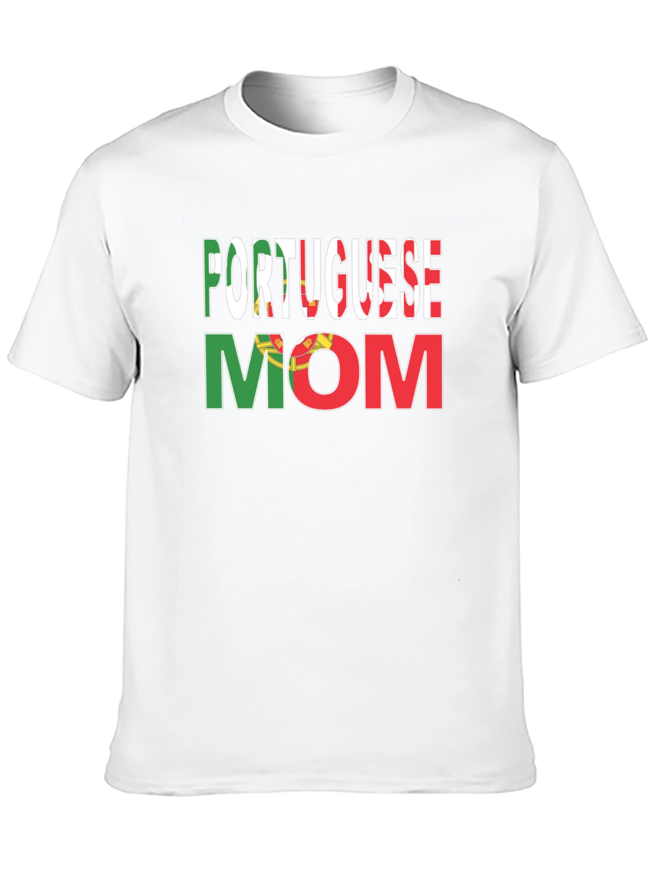 Portuguese Mom Graphic T-Shirt