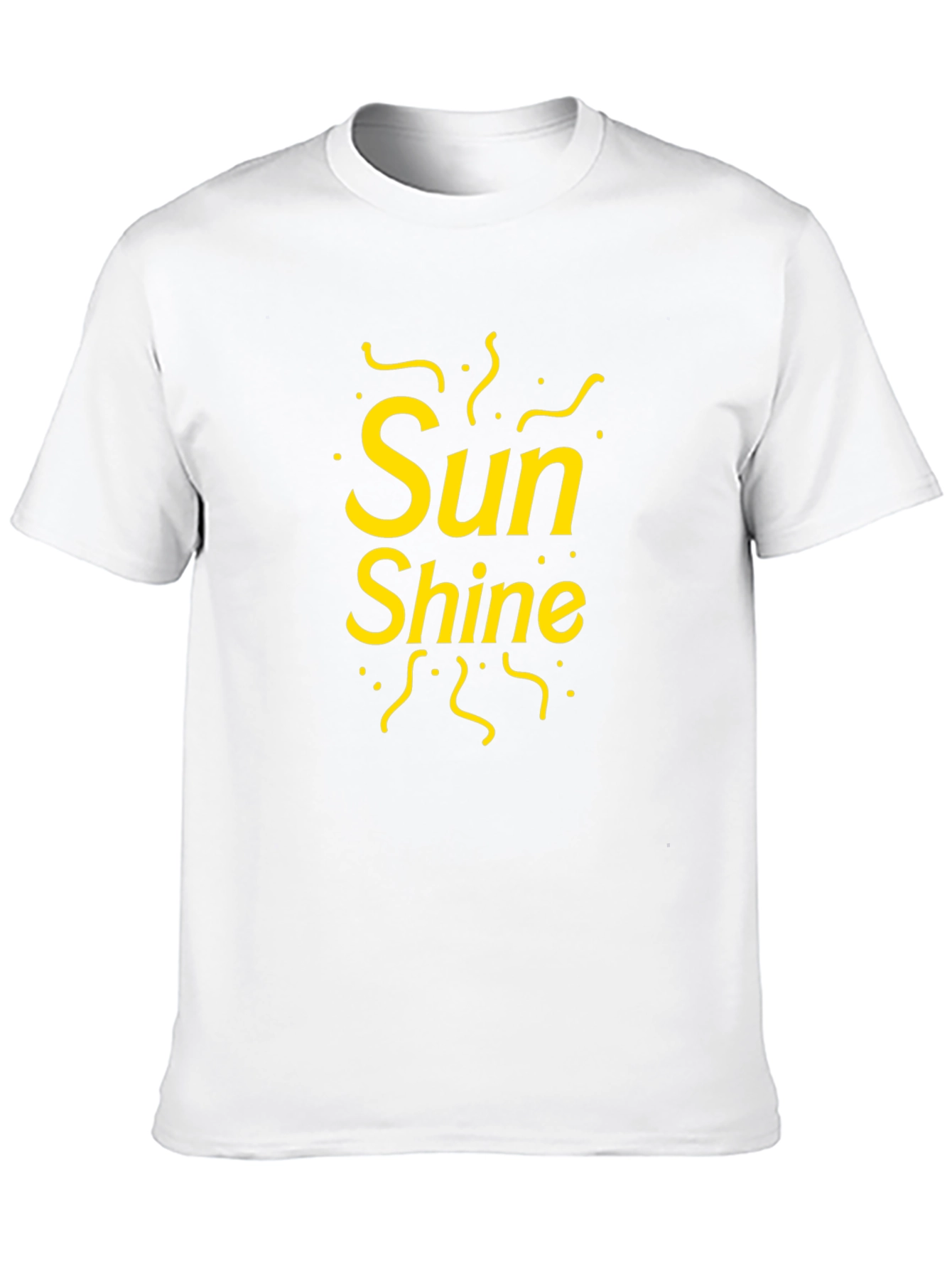 Sunshine Graphic Tee - Mens Black T-Shirt