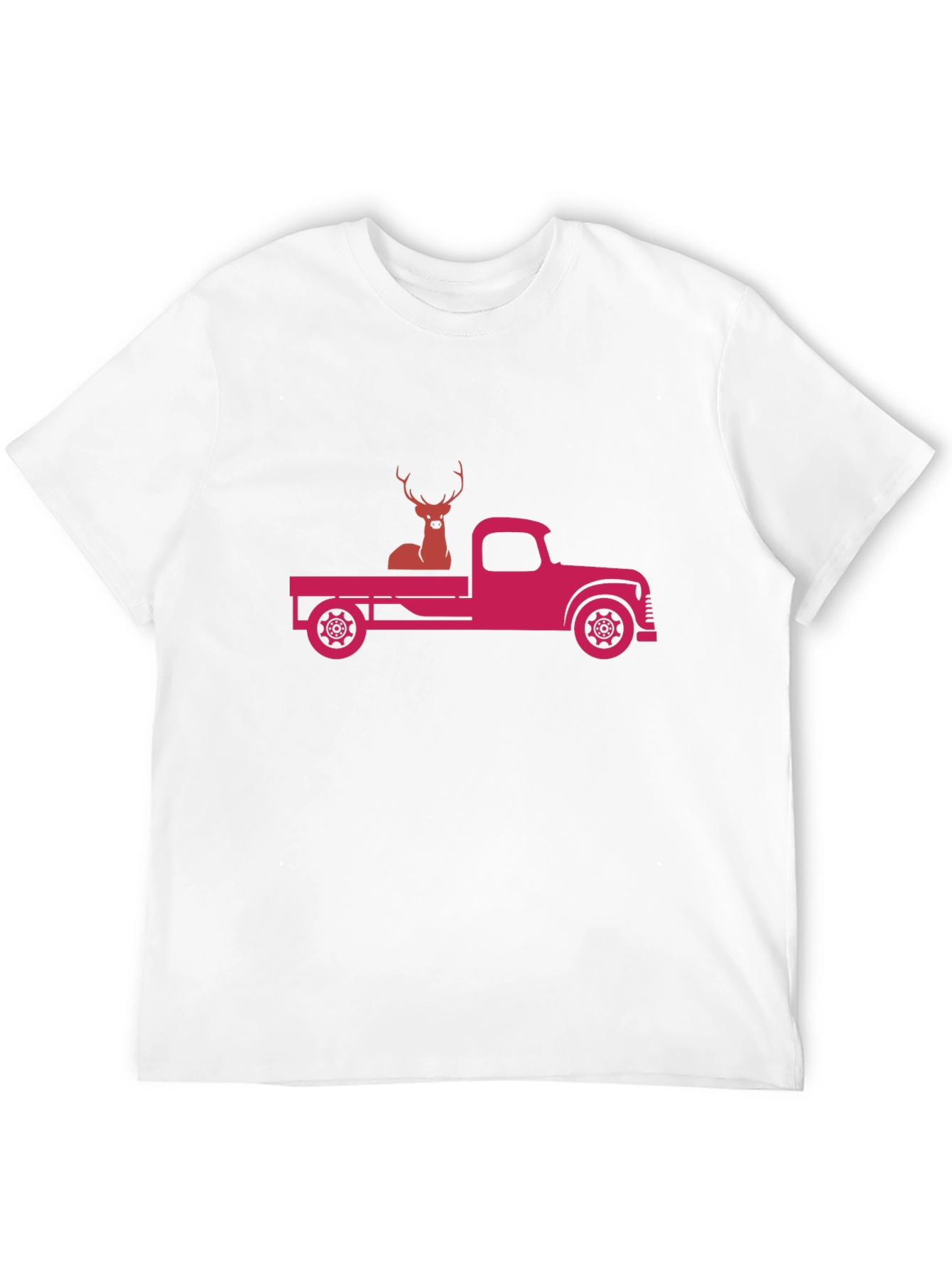Deer in Truck Graphic Tee