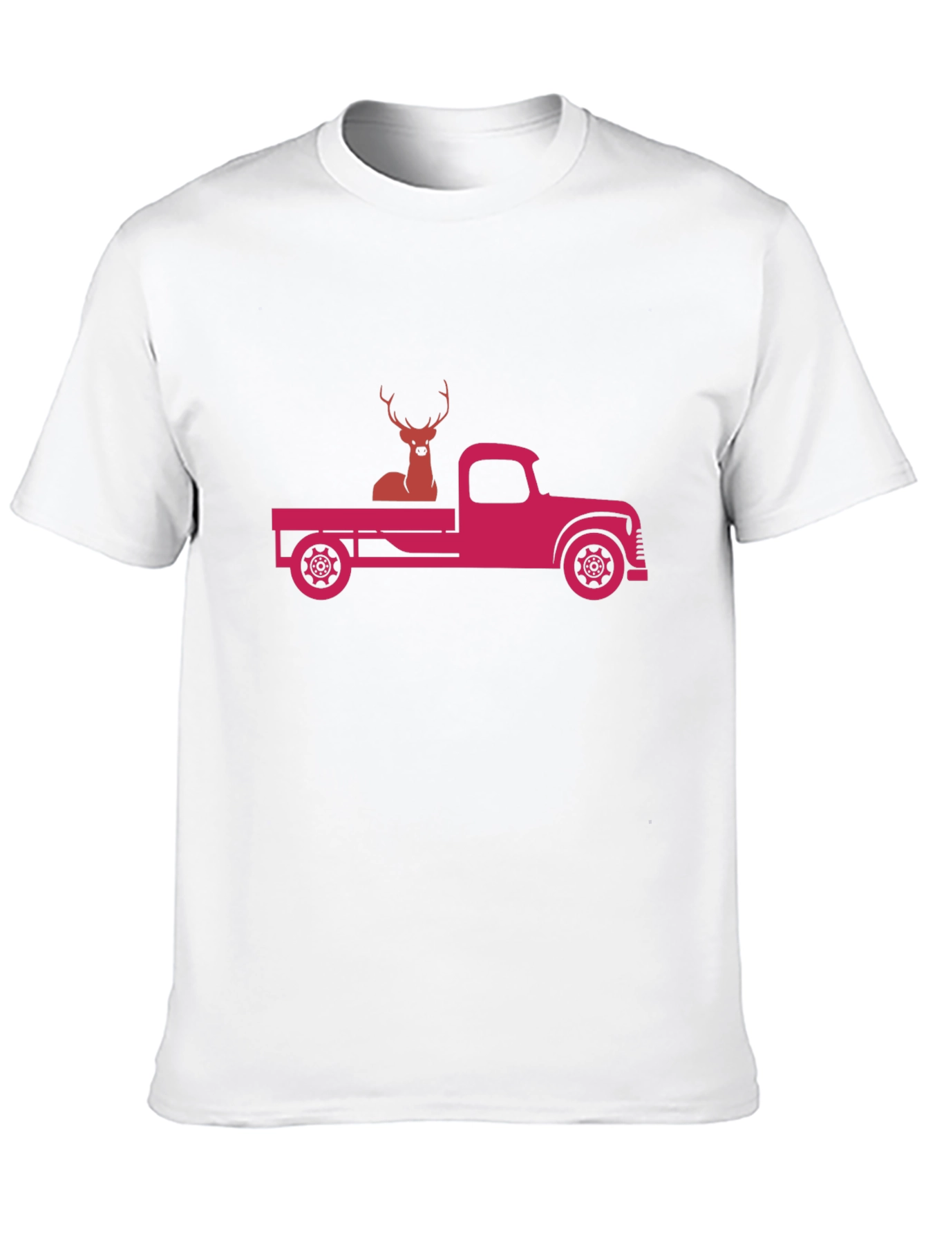 Deer in Truck Graphic Tee