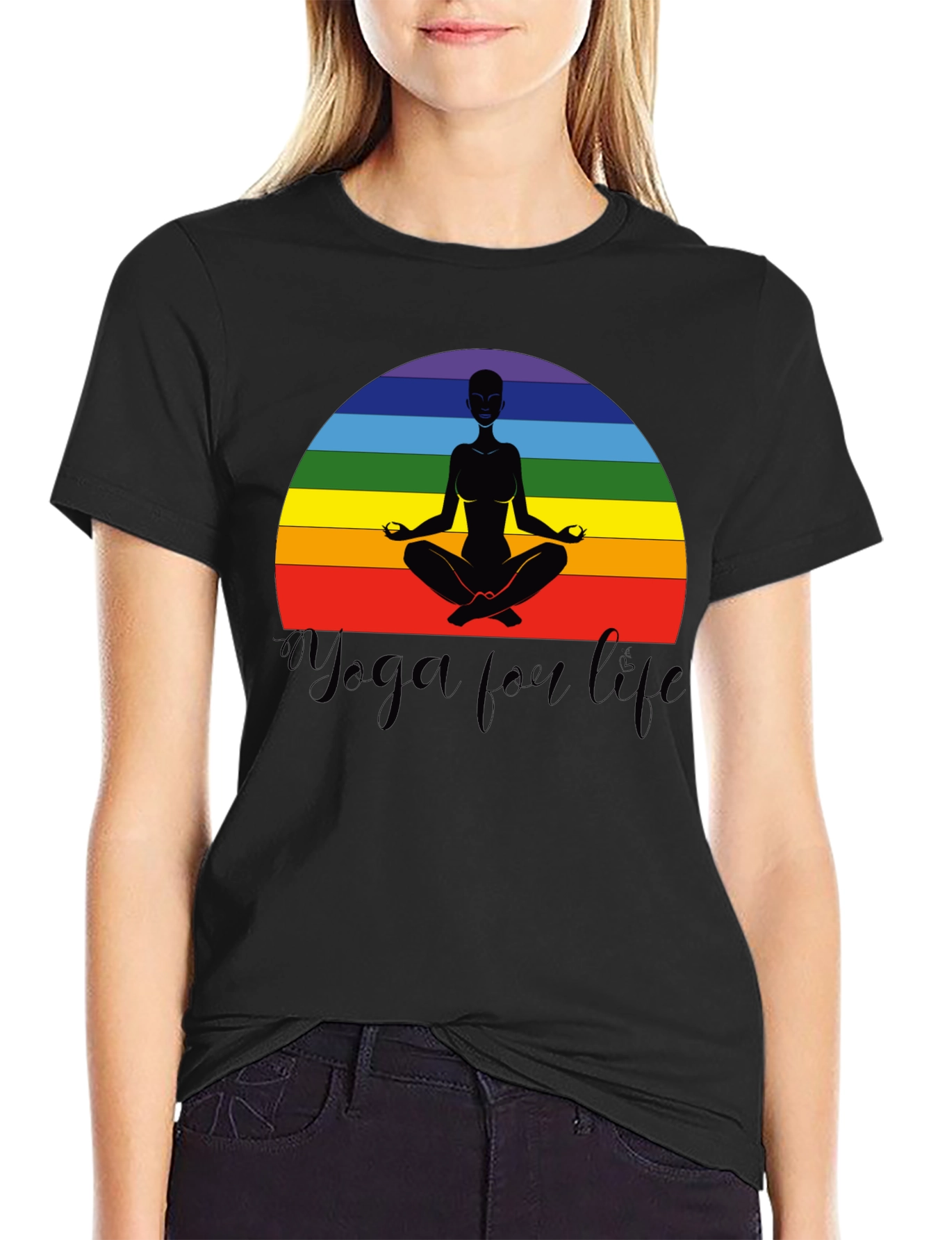 Yoga for Life Rainbow T-Shirt