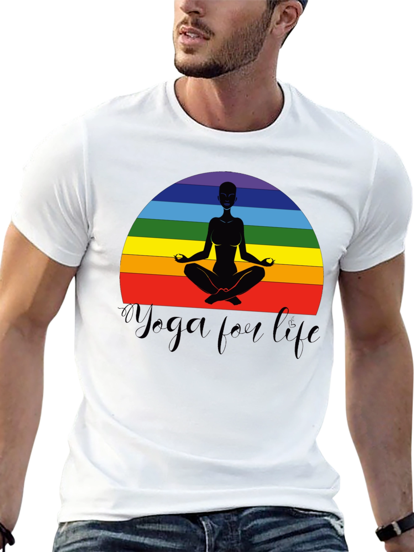 Yoga for Life Rainbow T-Shirt
