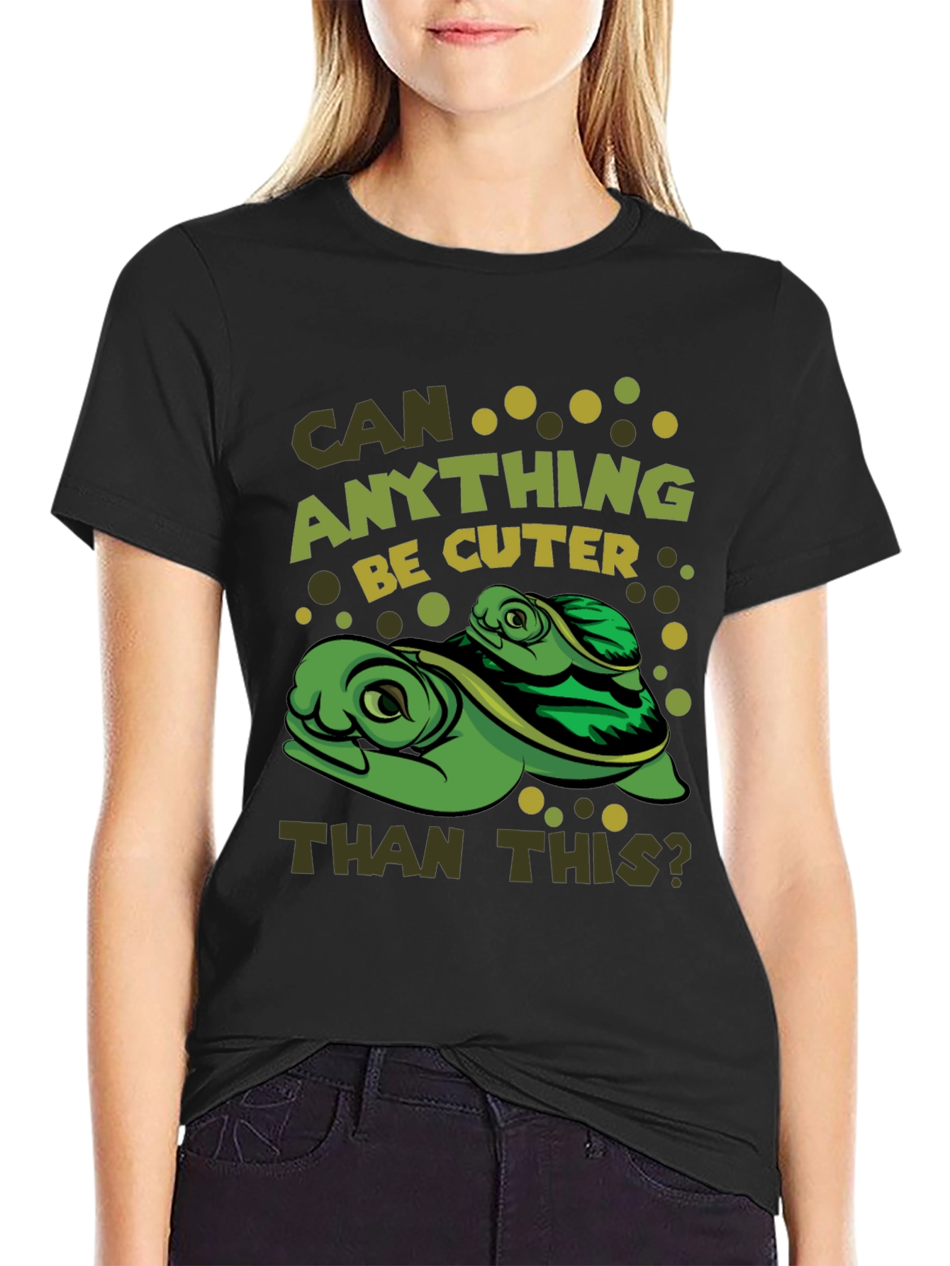 Cute Turtle Graphic T-Shirt - Can Anything Be Cuter?