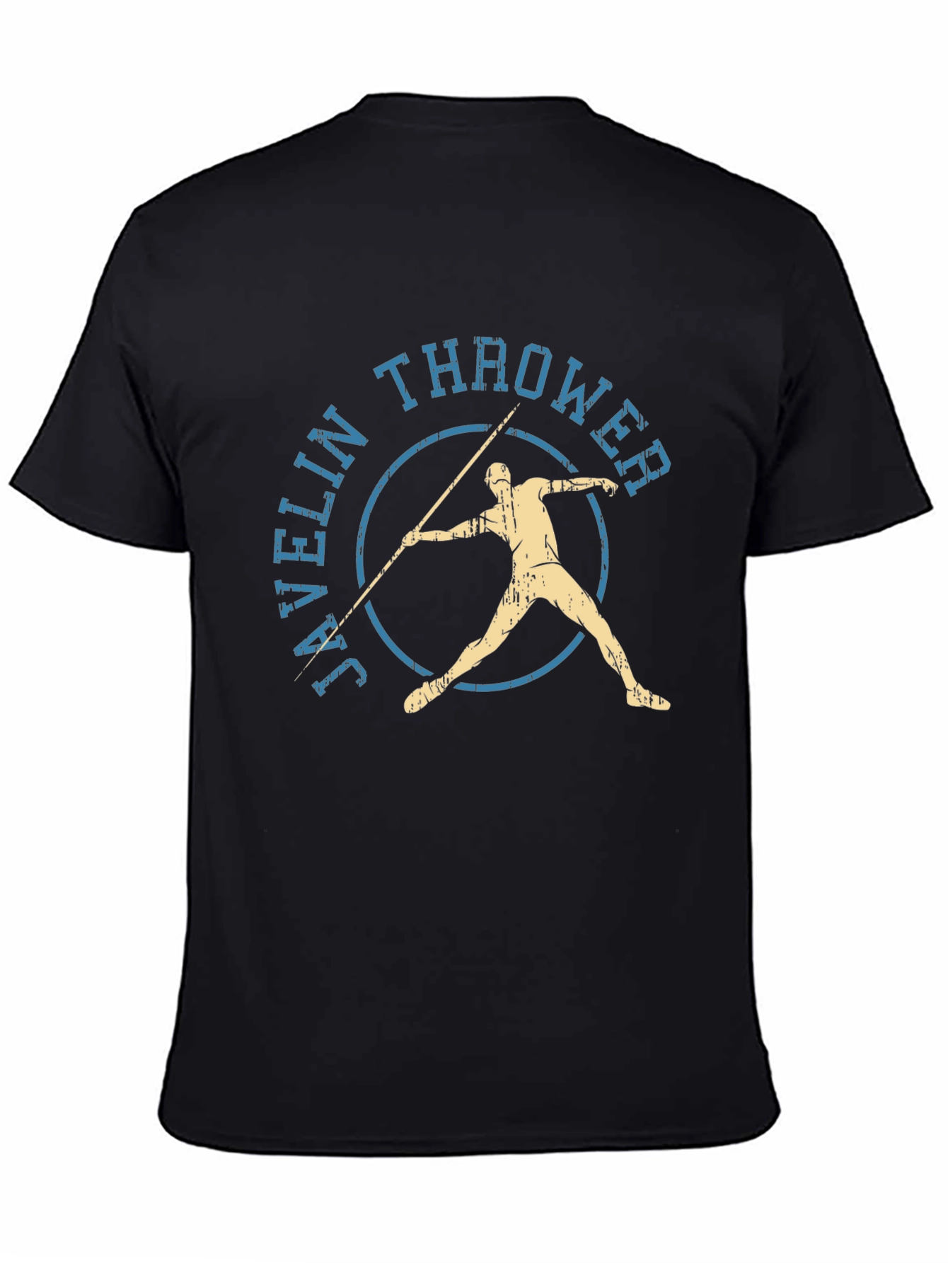 Javelin Thrower Graphic Tee - Athletic Sport Shirt