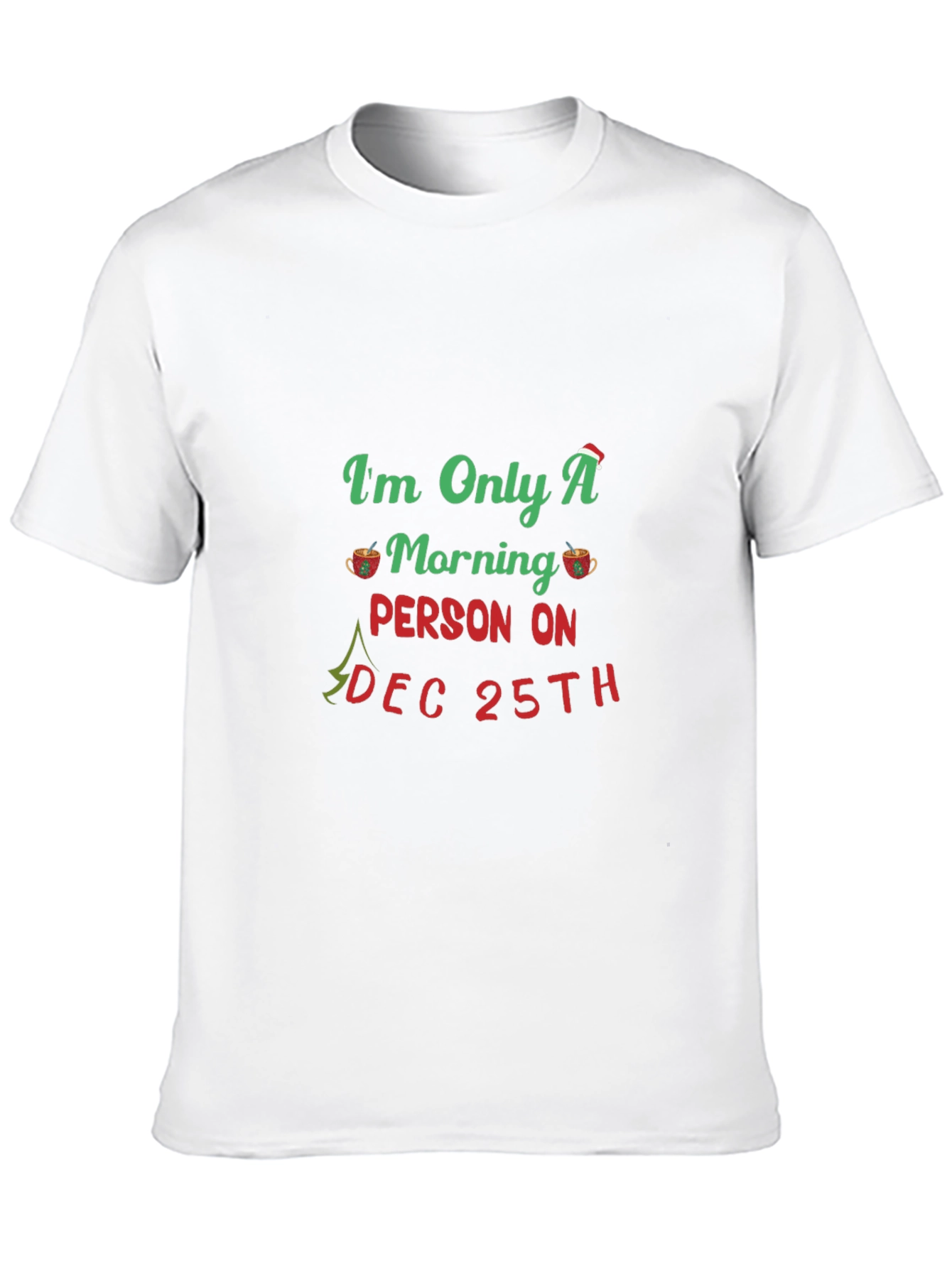 Christmas Morning Person T-Shirt