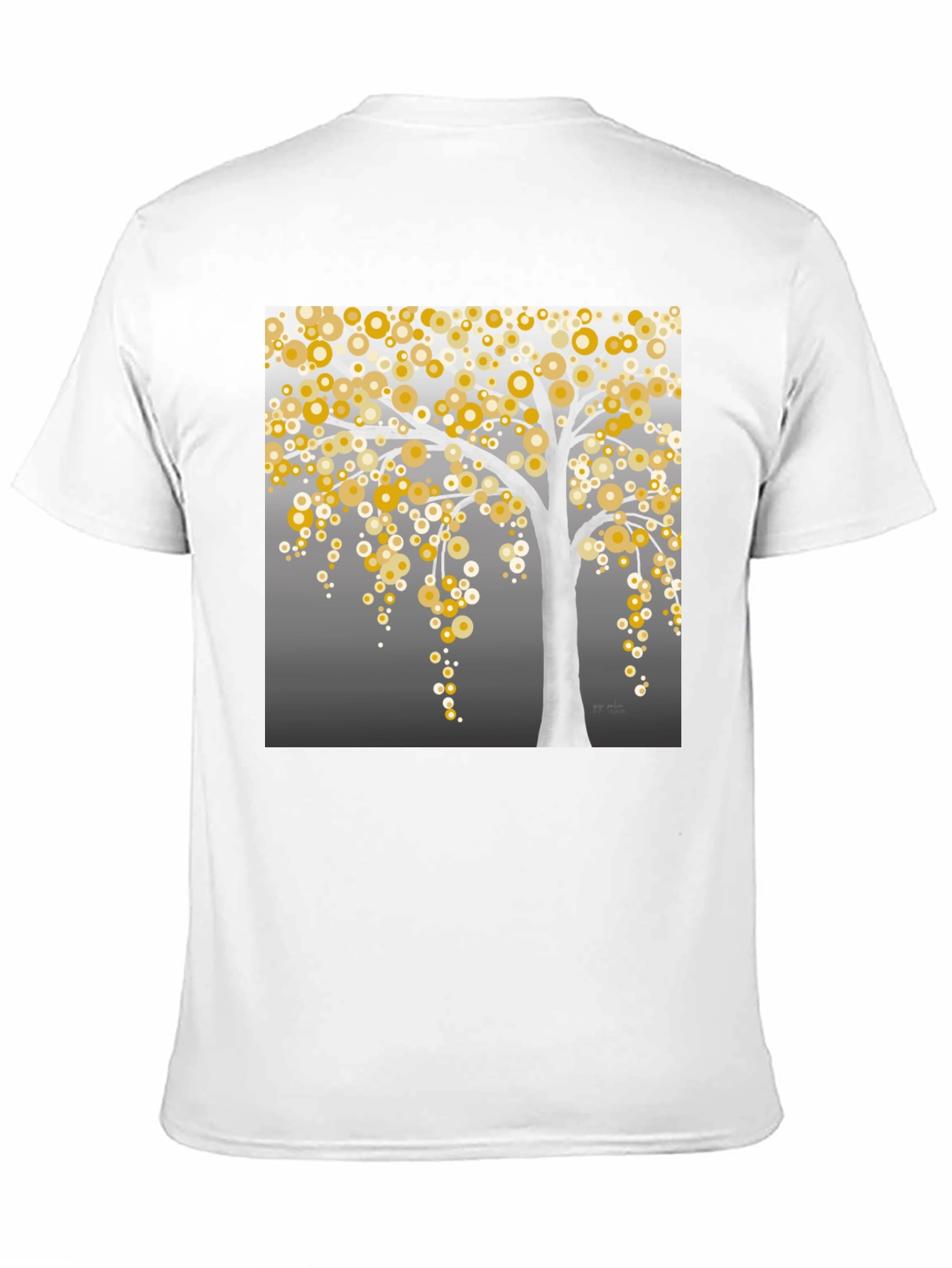 Abstract Tree Graphic T-Shirt - Stylish Mens Tee