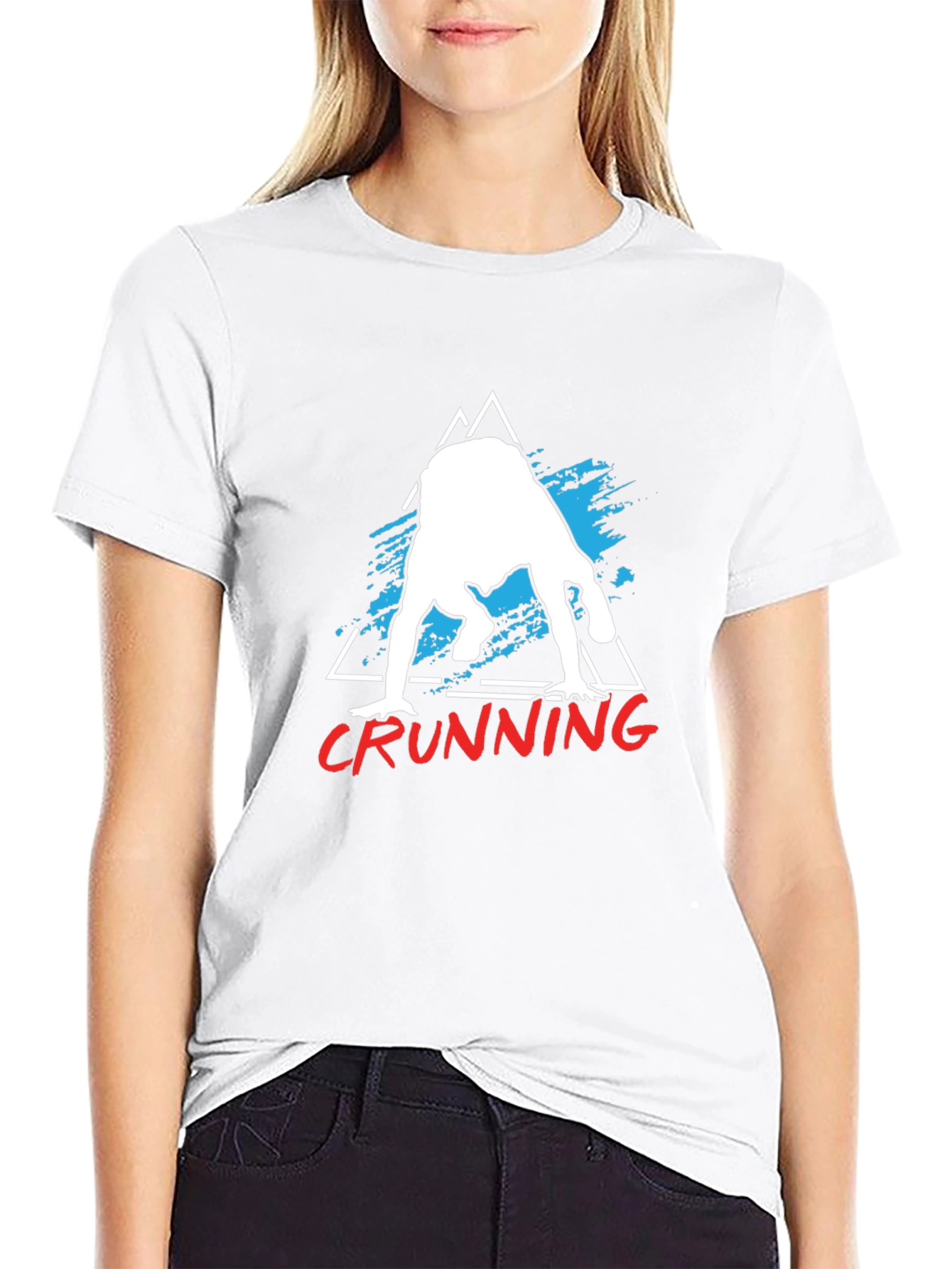 Crunning T-Shirt - Funky Graphic Tee