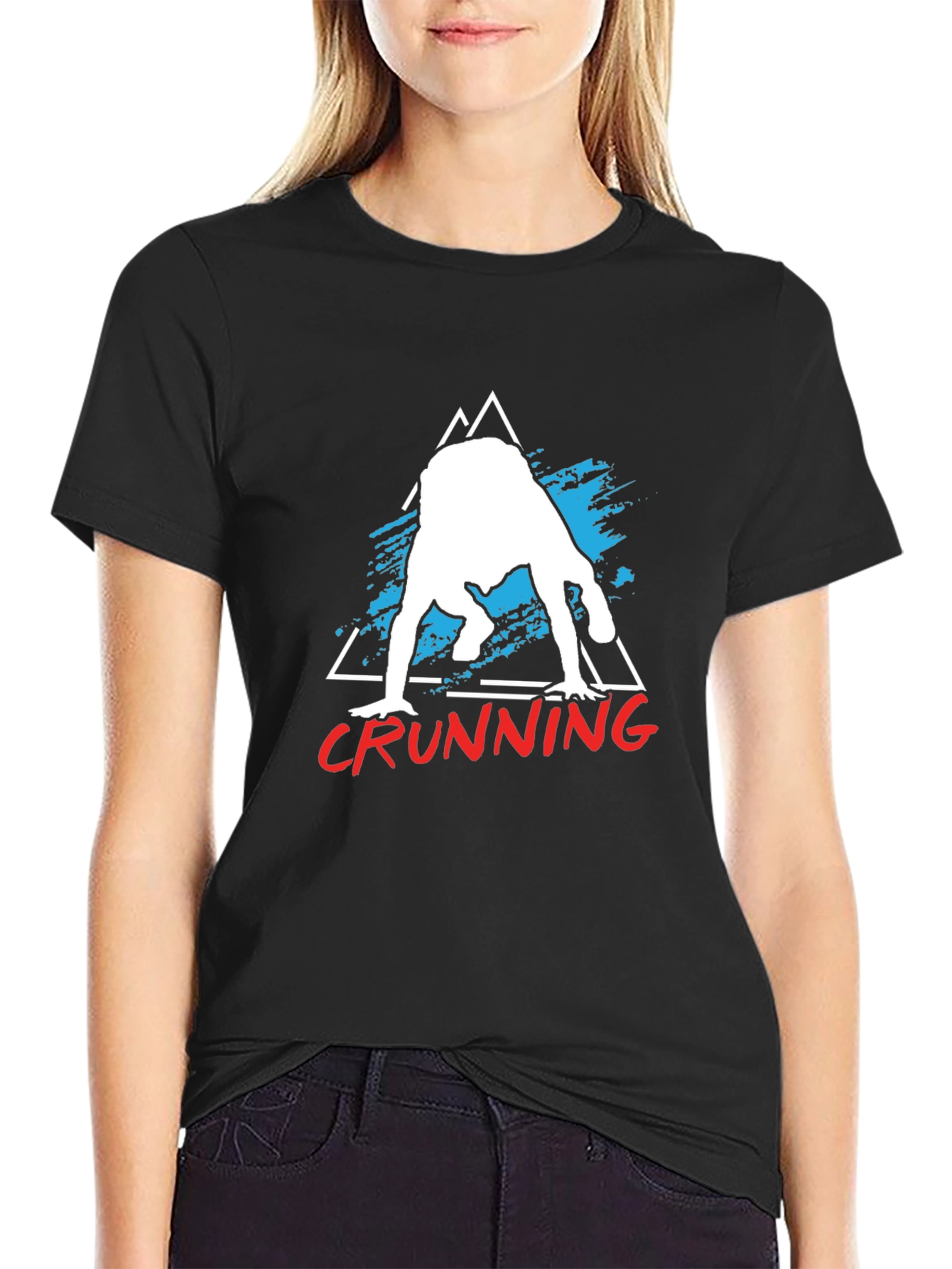 Crunning T-Shirt - Funky Graphic Tee