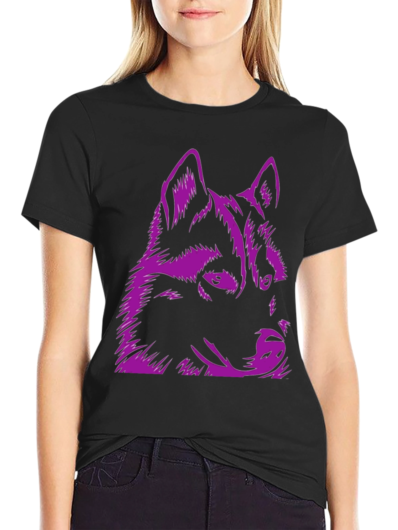Wolf Graphic Tee - Modern Fit