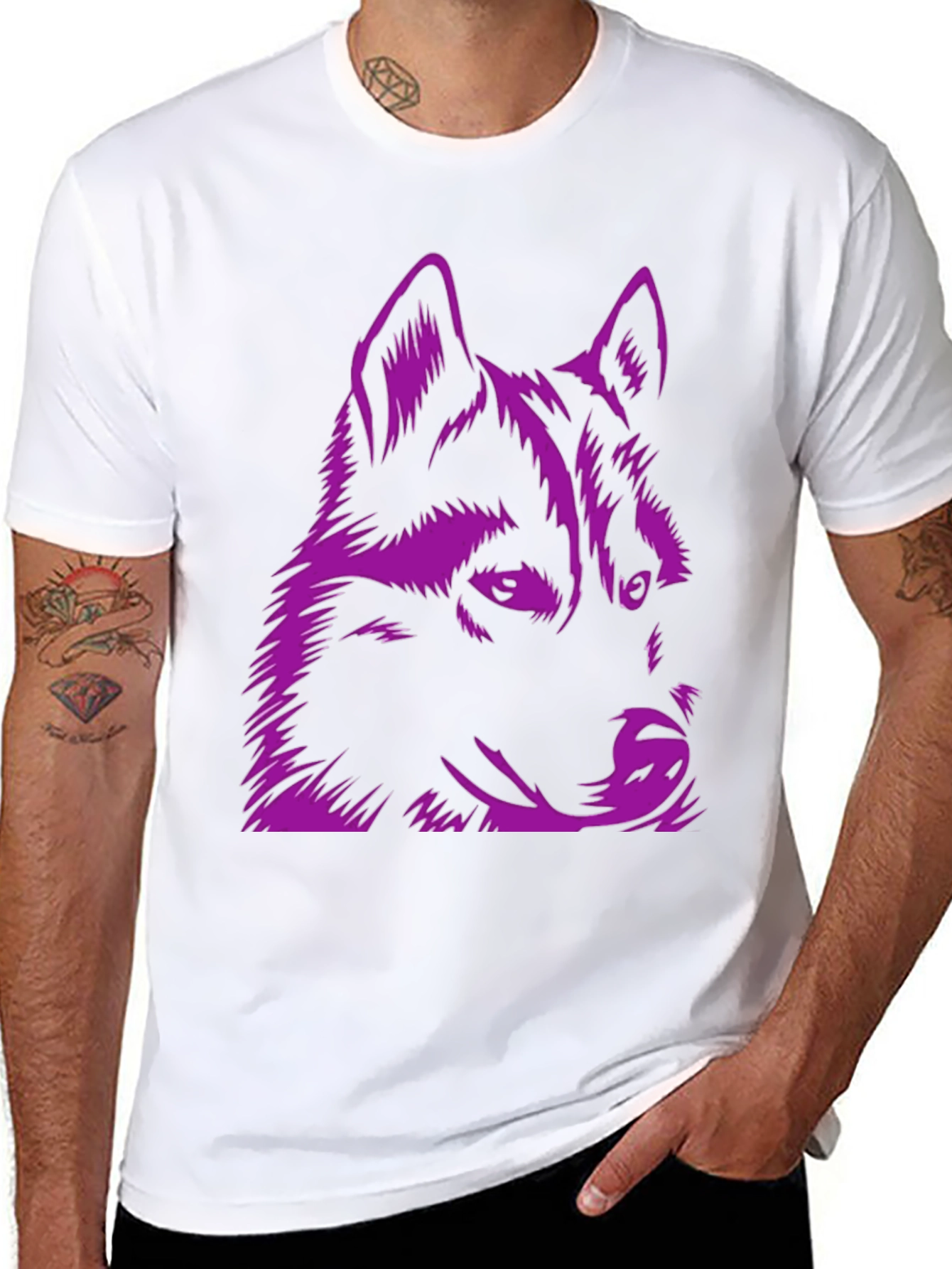 Wolf Graphic Tee - Modern Fit