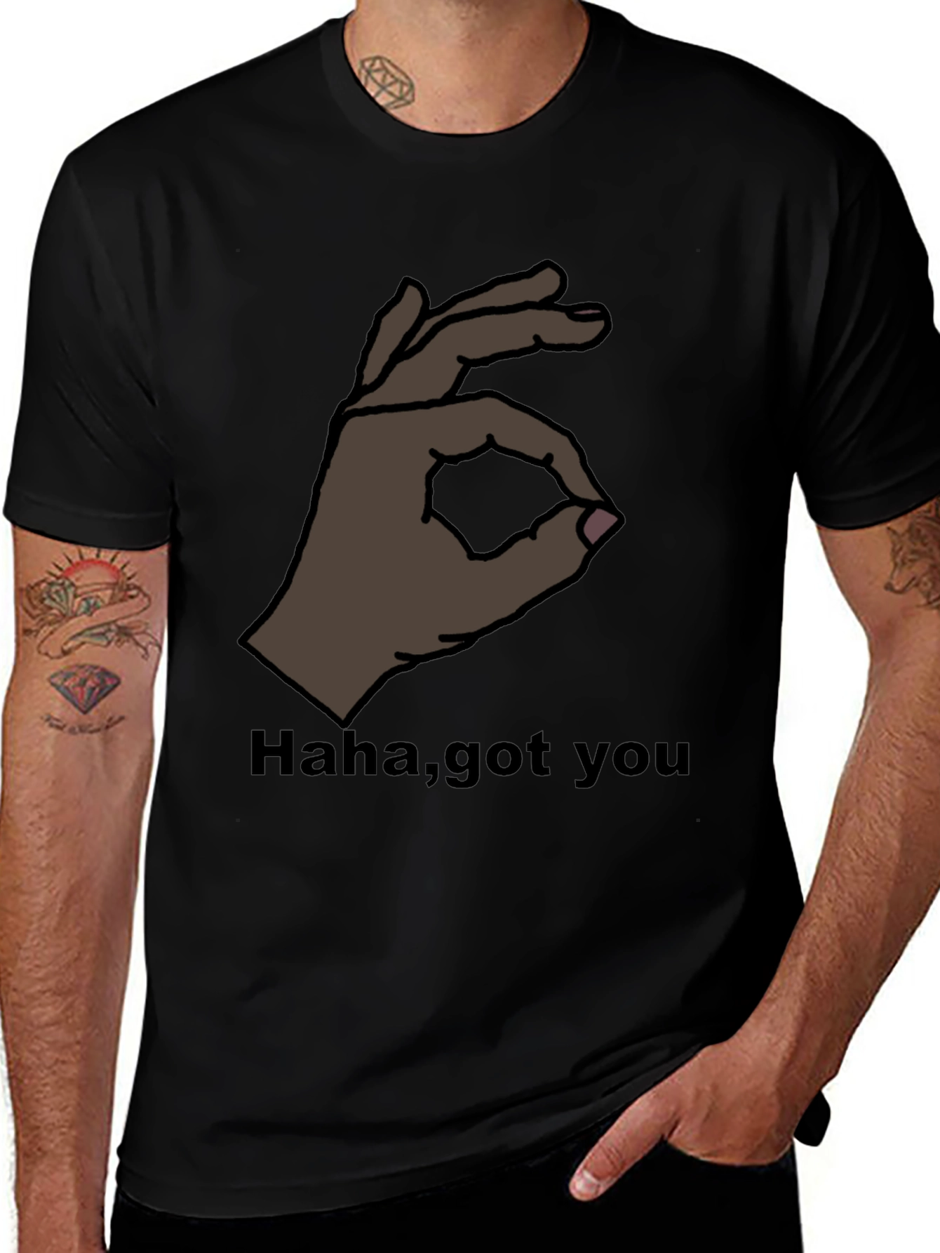 Got You! Ok Hand Gesture T-Shirt