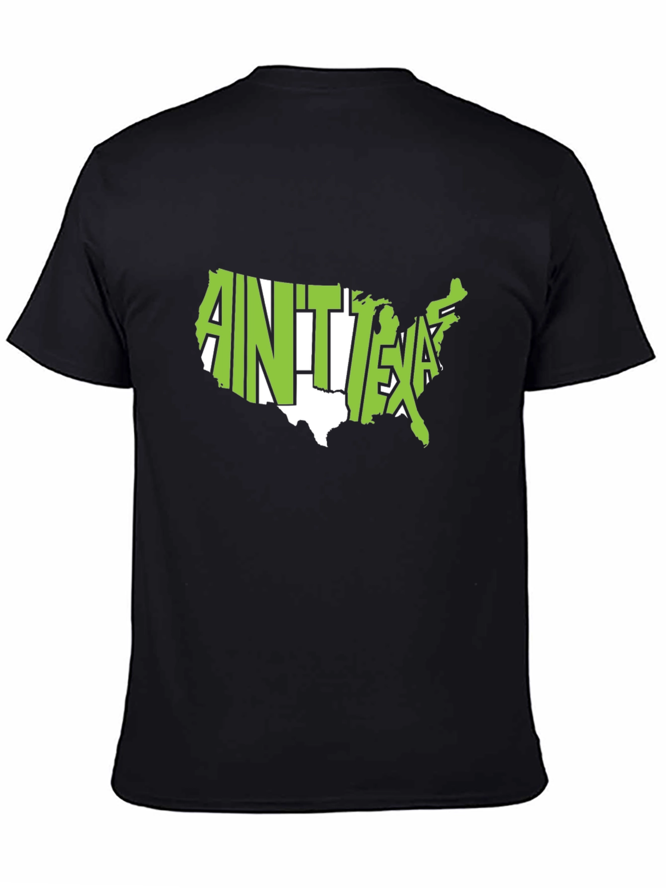 Aint Texas USA Map Graphic T-Shirt