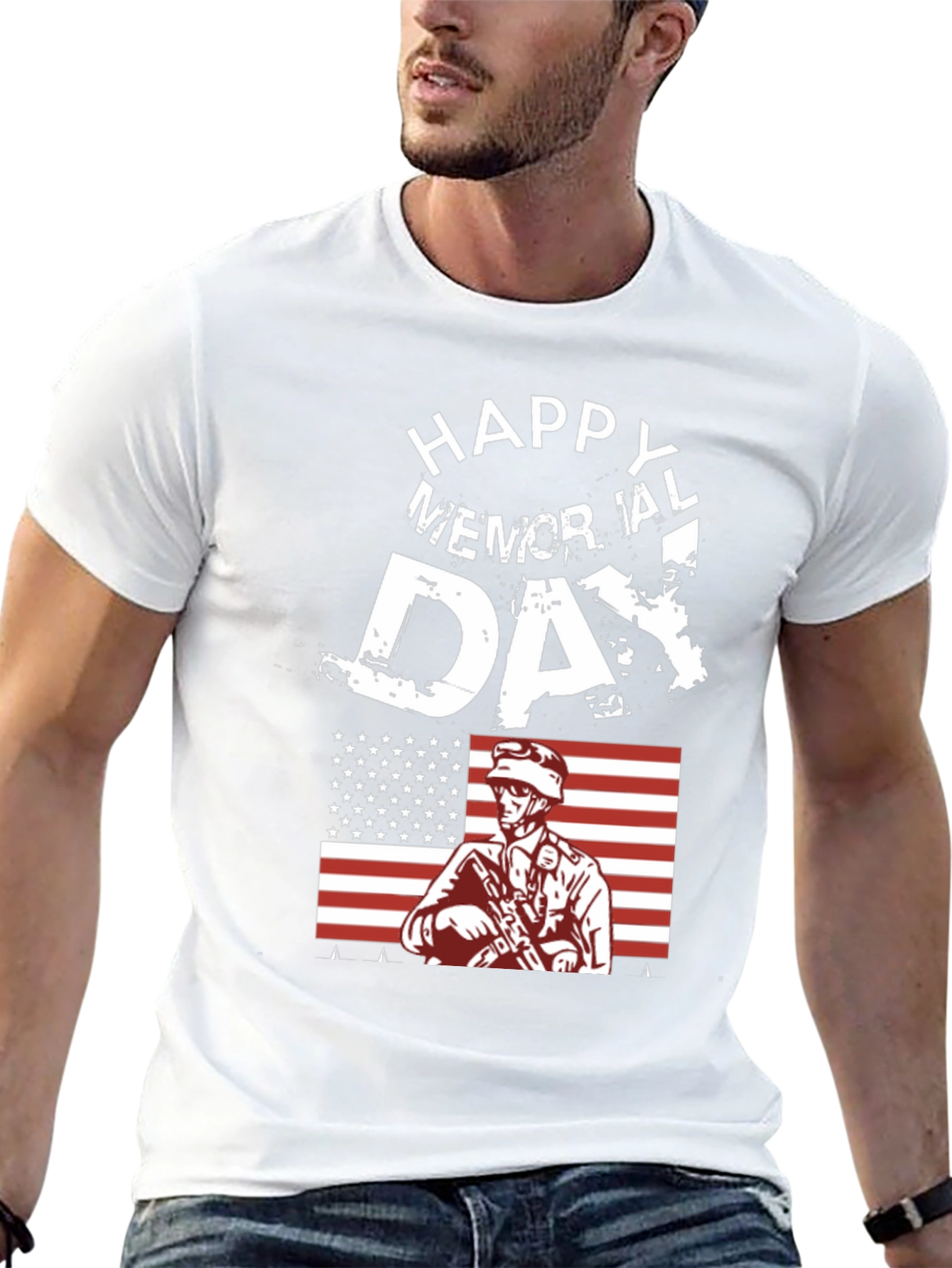 Happy Memorial Day Graphic Tee