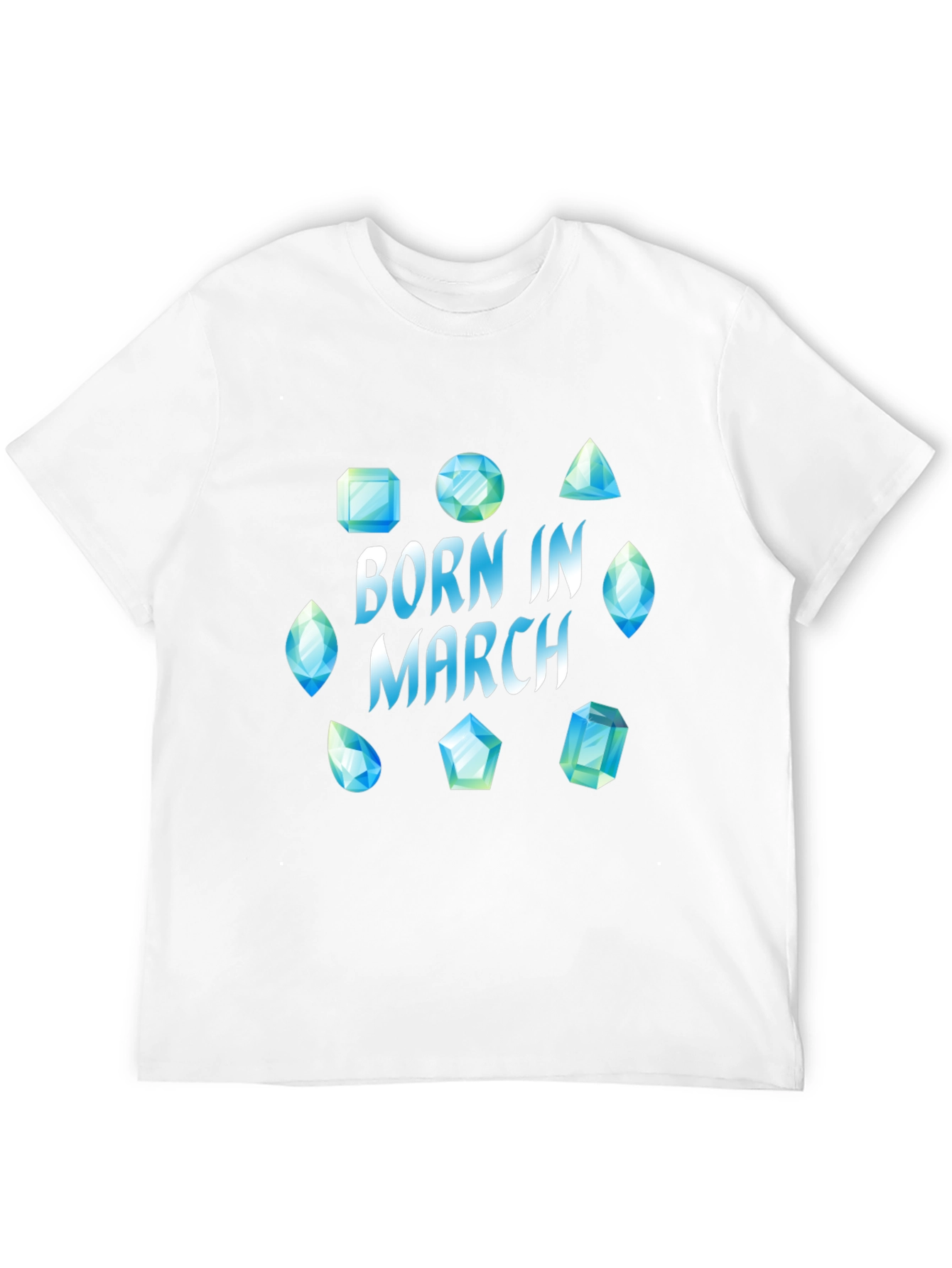 Born in March Gemstone T-Shirt