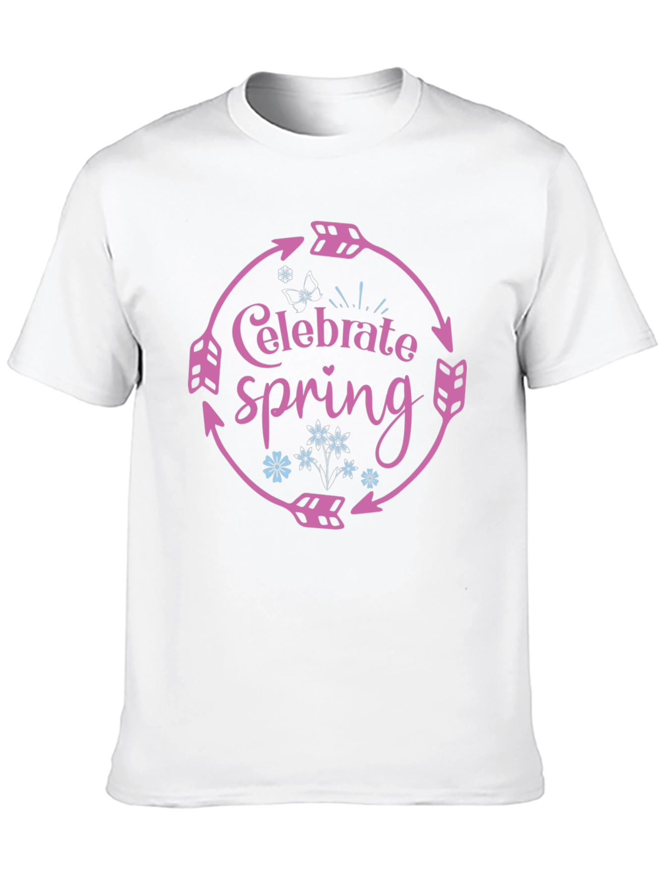 Celebrate Spring Arrow Circle T-Shirt