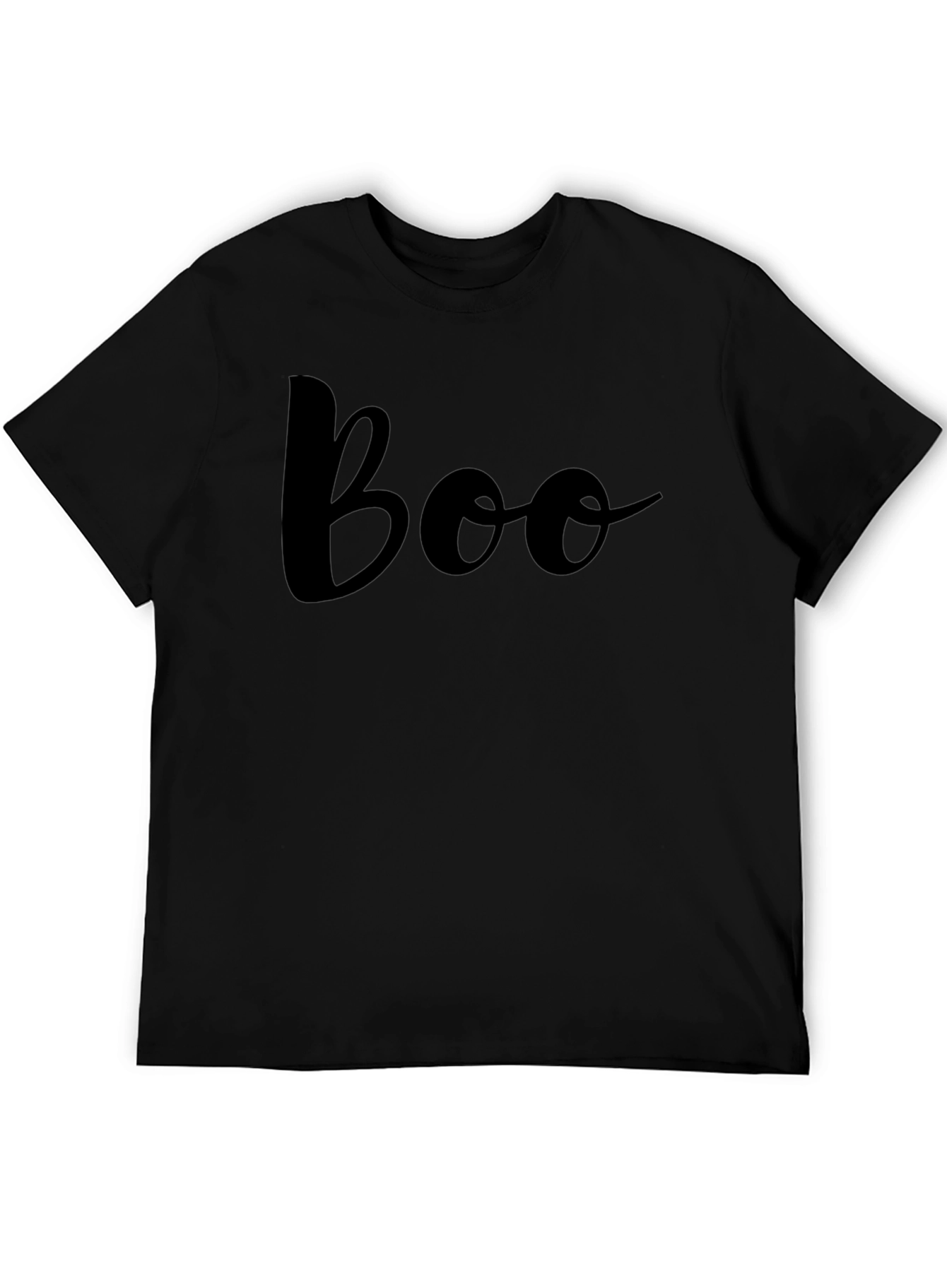 Boo Crew Black T-Shirt - Halloween Fashion